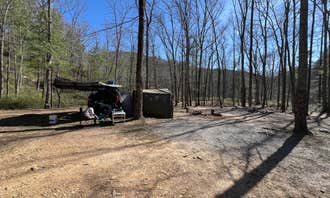 Camping near Otter Creek Campground — Blue Ridge Parkway: Dispersed Camping Site off FR 812, Glasgow, Virginia