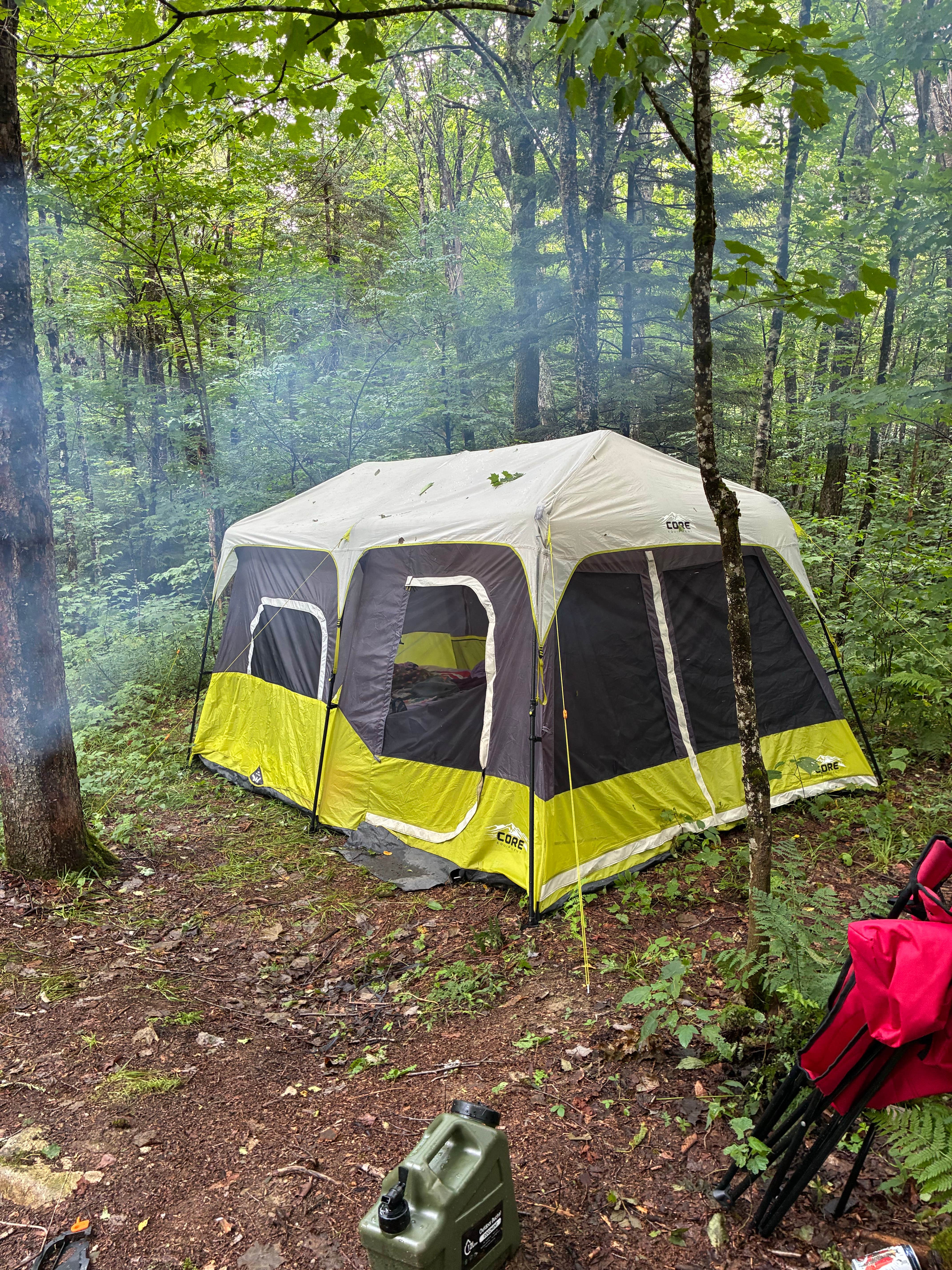 Camper-submitted photo at NFR 273 Dispersed Camping Spot near Petersburg, NY