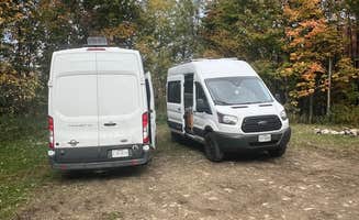 Caitlin C.'s photo of rv camping at NFR 273 Dispersed Camping Spot near Colrain, MA