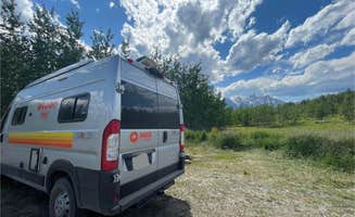 Sharon H.'s photo of rv camping at Forest Rd 30340B Dispersed Site near Moose, WY