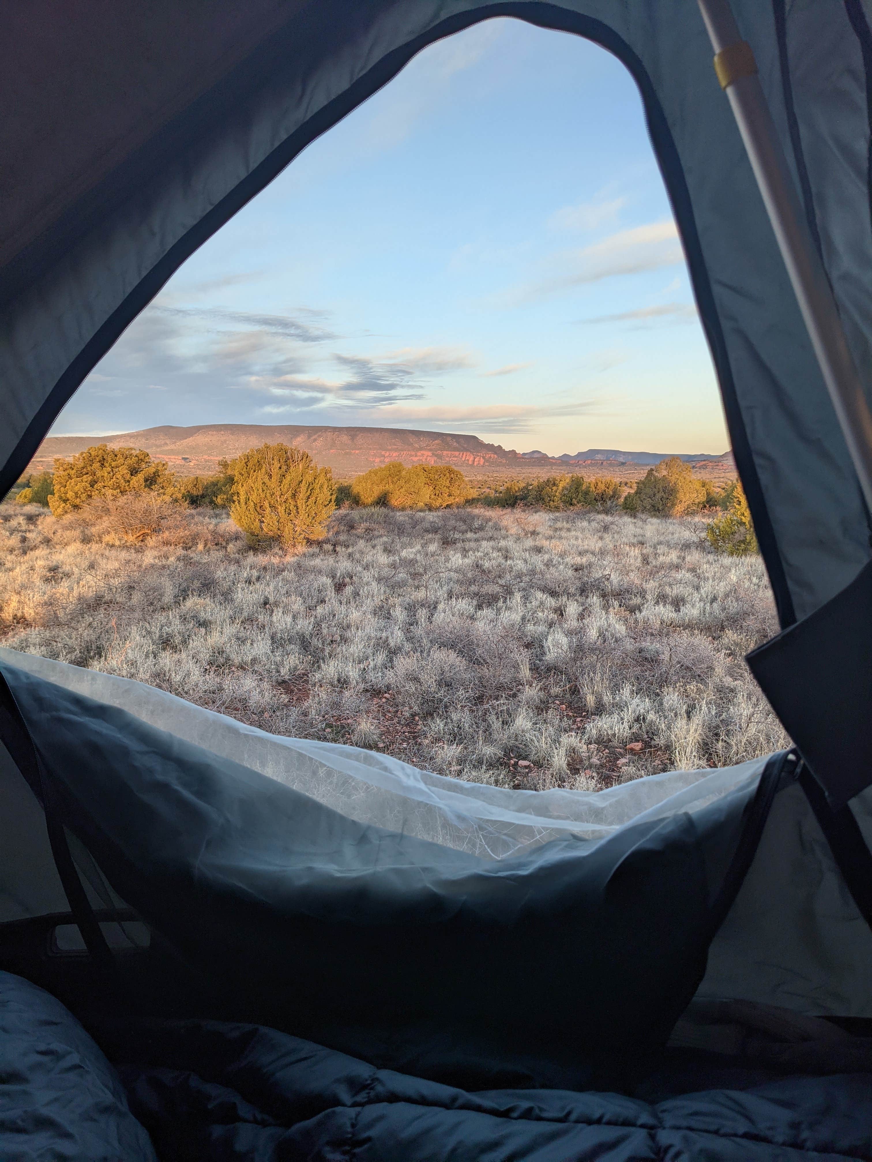Amelia R.'s photo at Nolan Tank Large Dispersed Area near Sedona, AZ