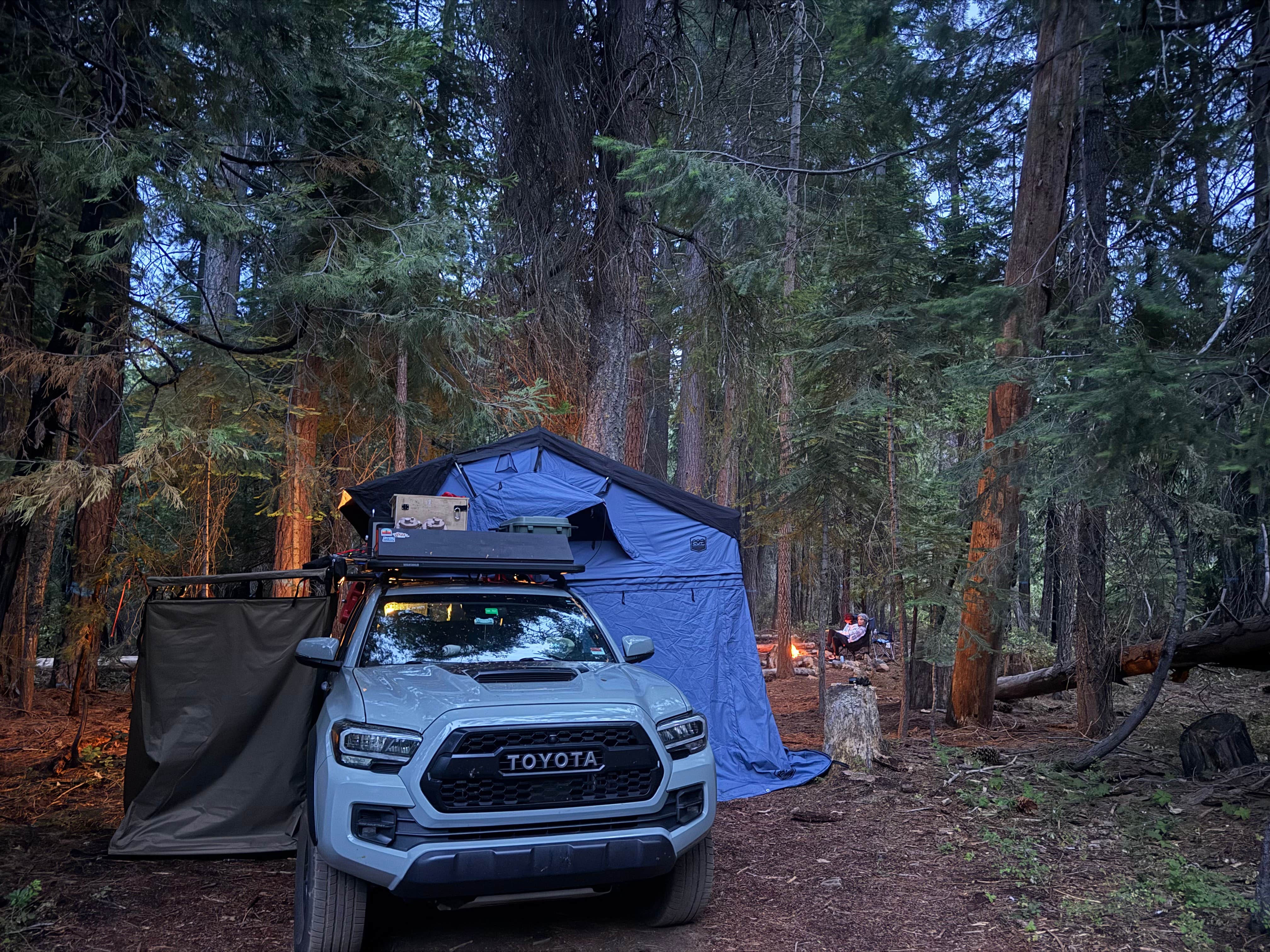 Sam M.'s photo of a dispersed camping area at Dispersed Campsite near Castle Lake and Shasta near Greenview, CA