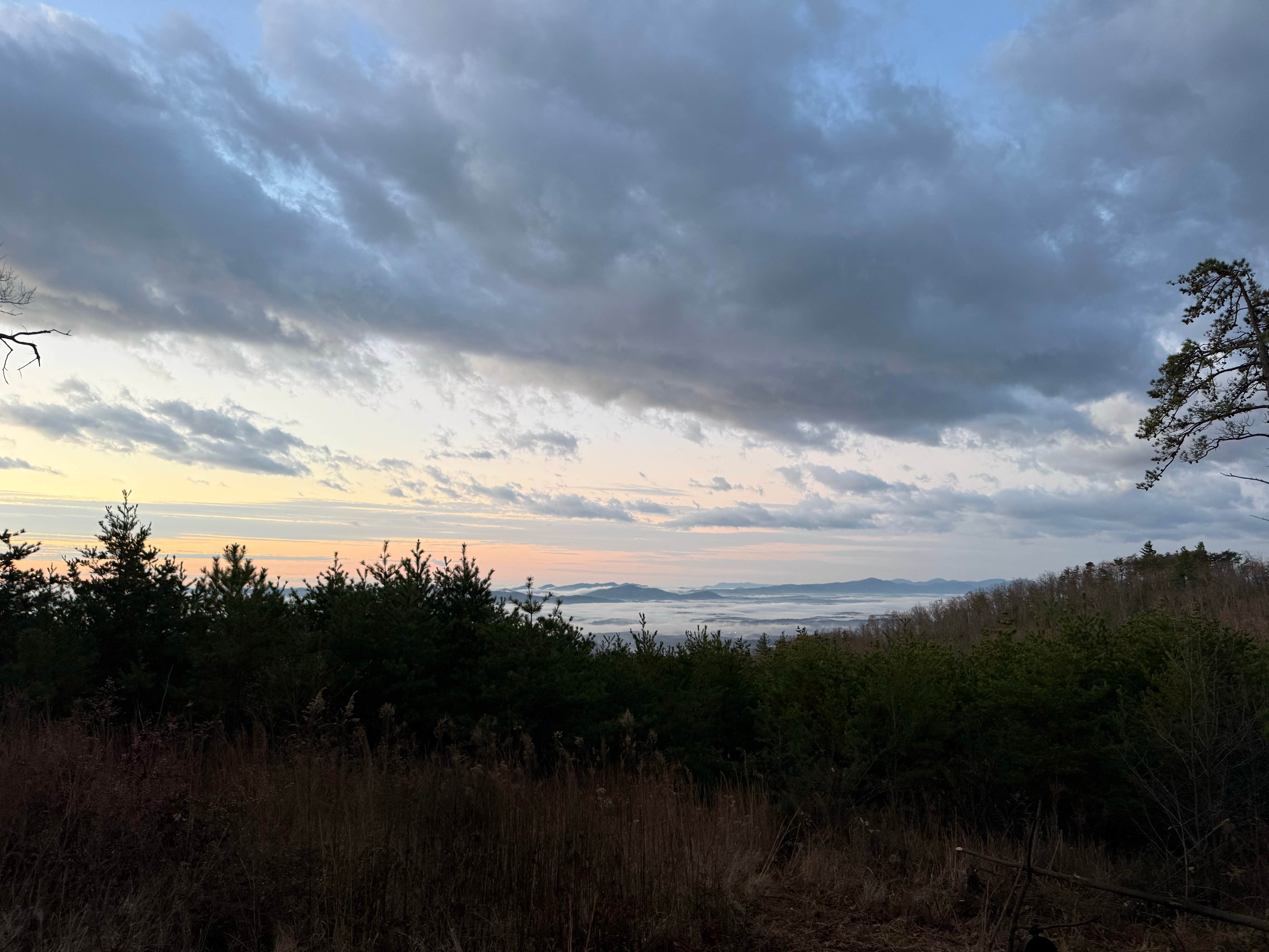 Sam C.'s photo of a dispersed camping area at Old NC 105 - Dispersed Camping near National Forests in North Carolina