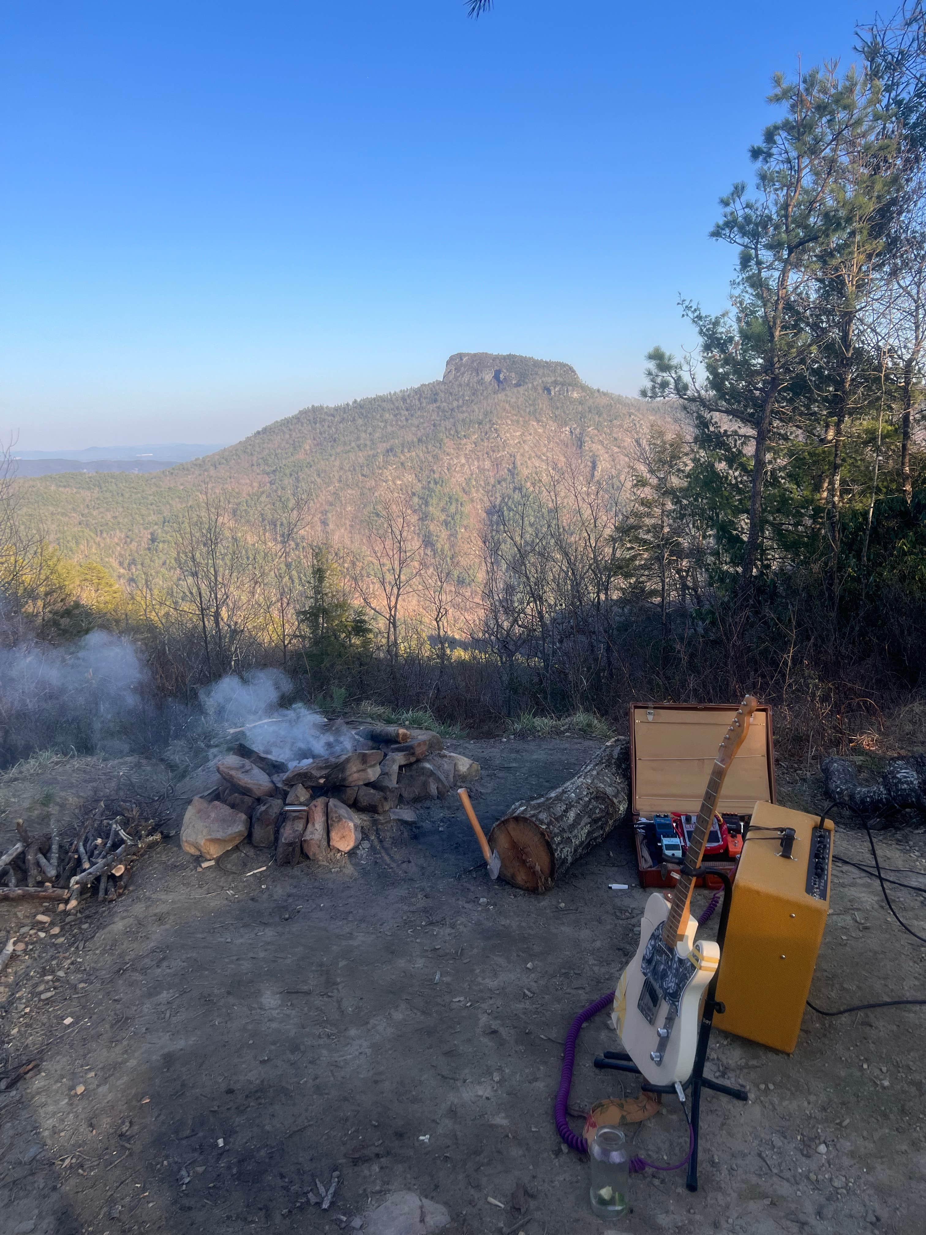 Michael C.'s photo of a dispersed camping area at Old NC 105 - Dispersed Camping near Arden, NC
