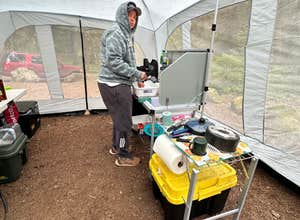 Blue River Reservoir Roadside Camping