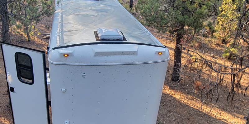 Camper submitted image from Dispersed wikiup camping