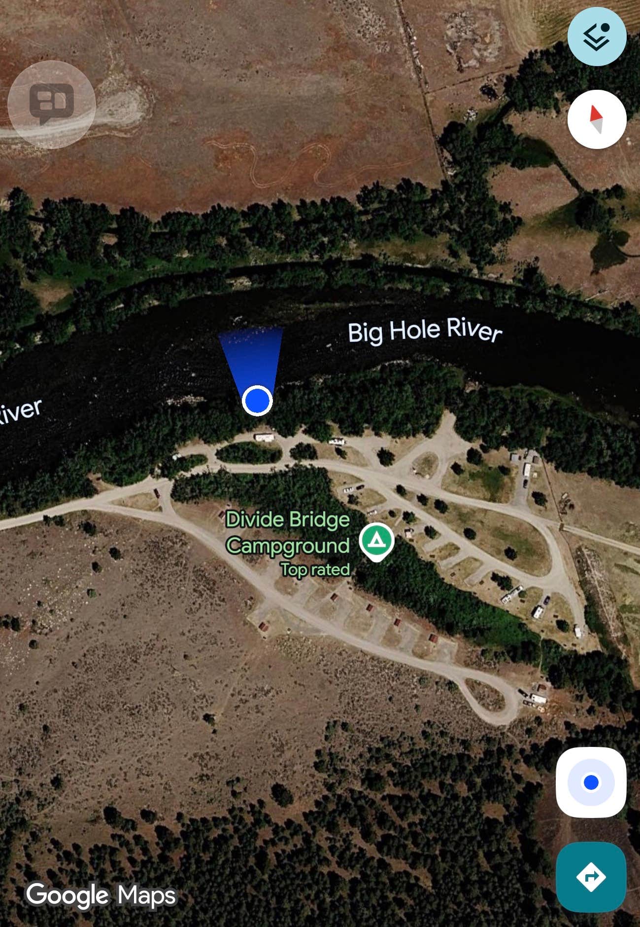 Camper-submitted photo at Divide Bridge Campground — Bureau Of Land Management near Beaverhead-Deerlodge National Forest