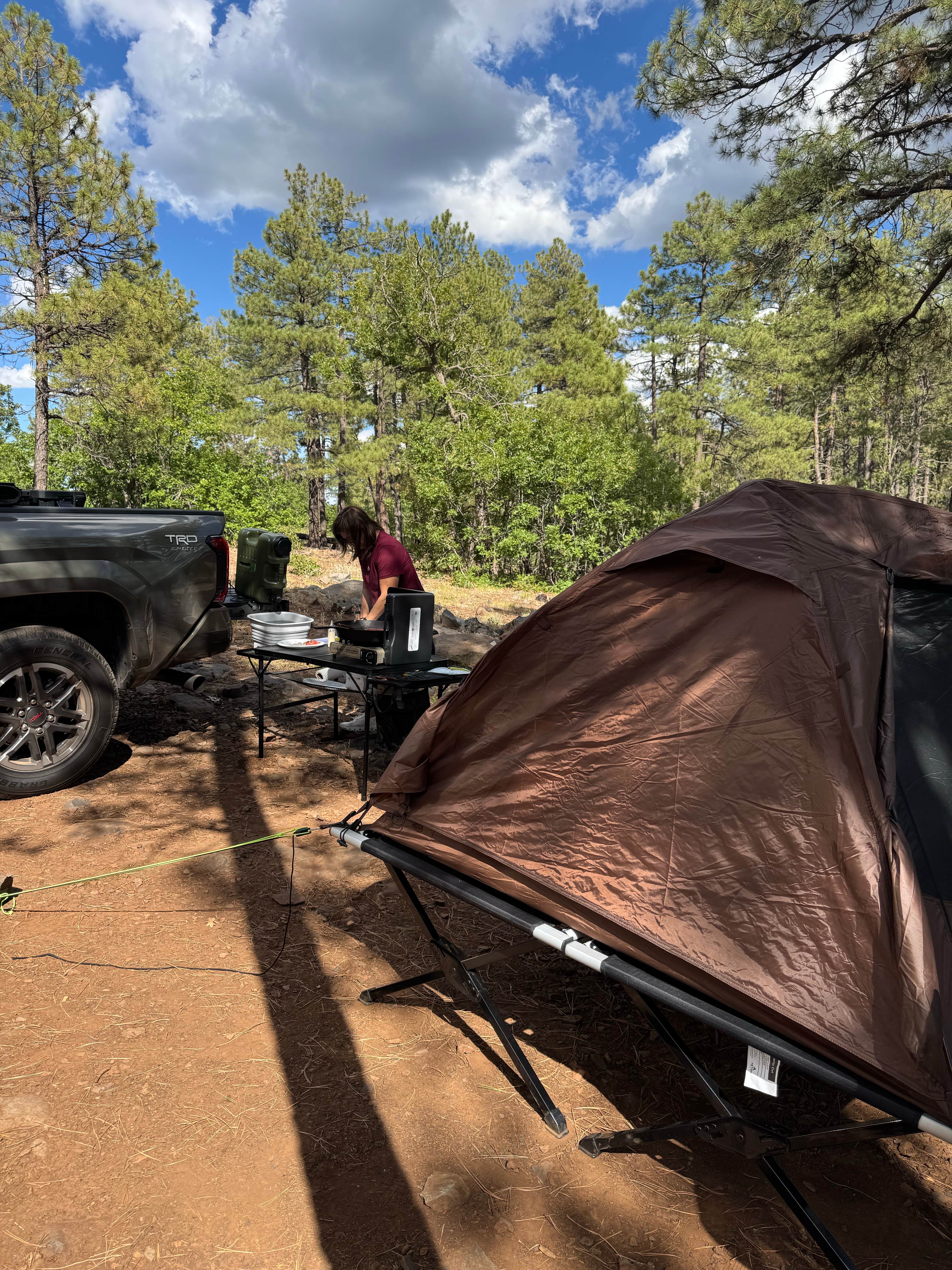Luis D.'s photo of a dispersed camping area at DLTs near Munds Park, AZ