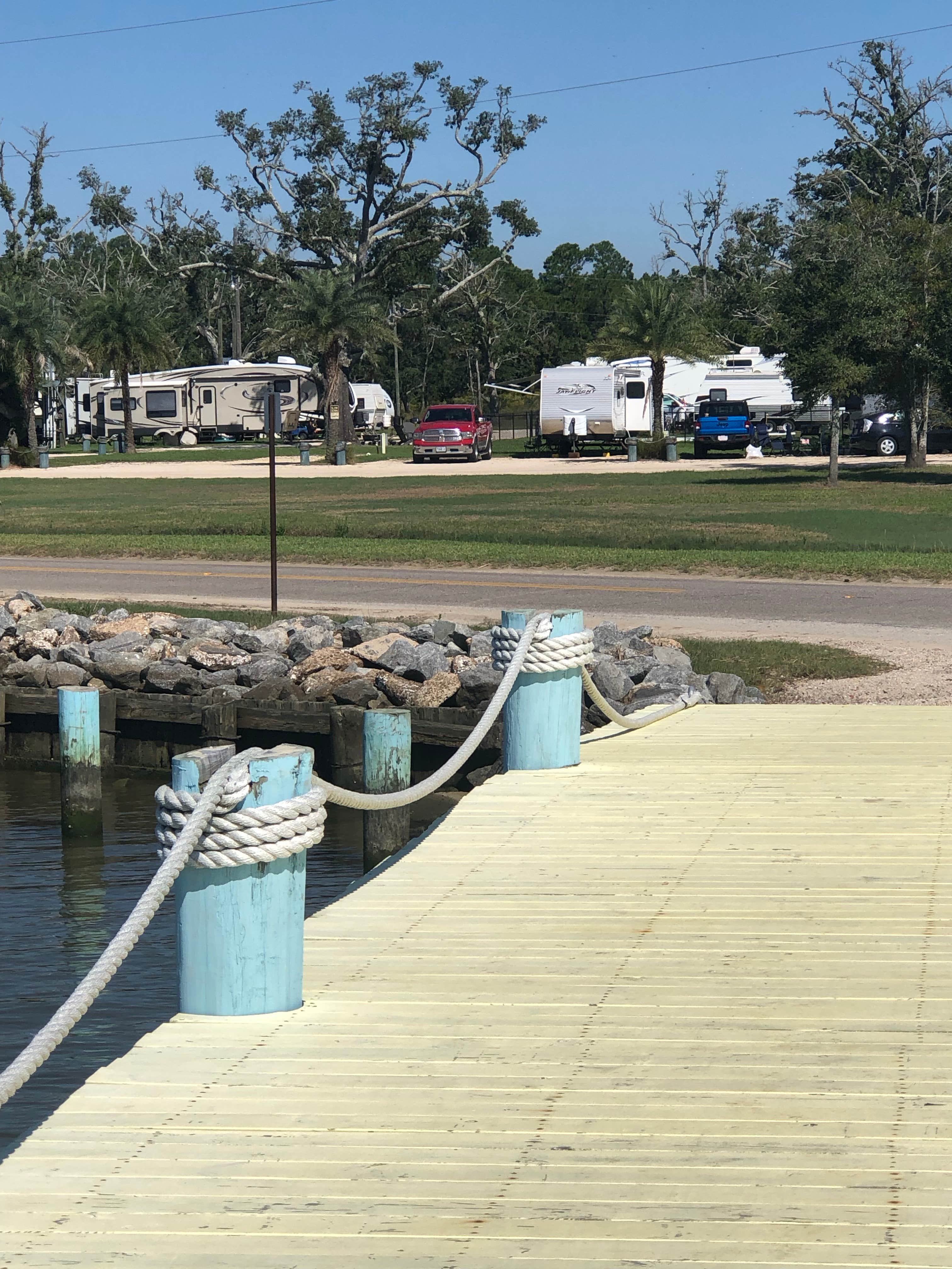 Camper-submitted photo at Dockside RV Resort near Dauphin Island, AL
