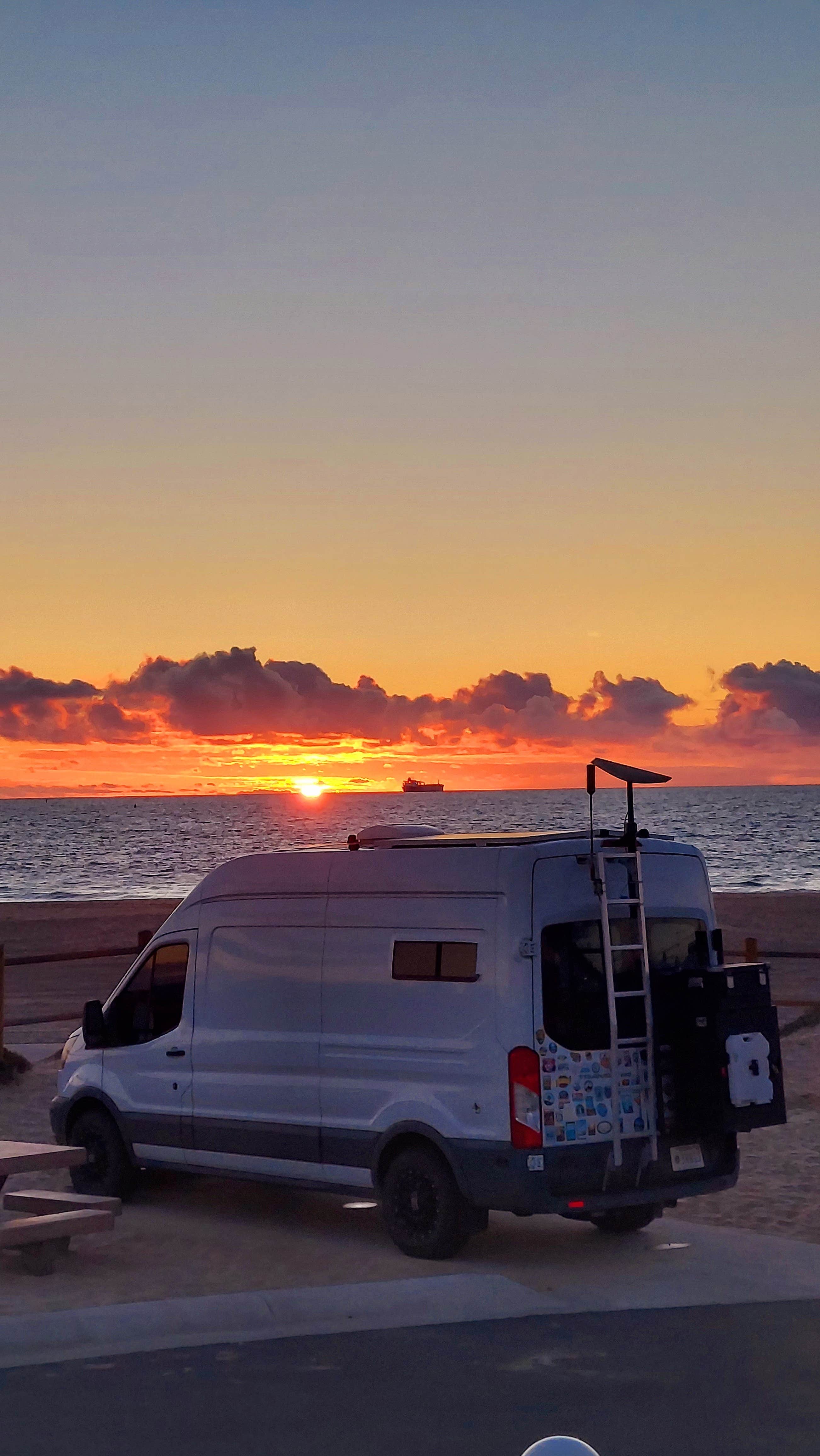 Camper-submitted photo at Dockweiler Beach RV Park near Sunset Beach, CA