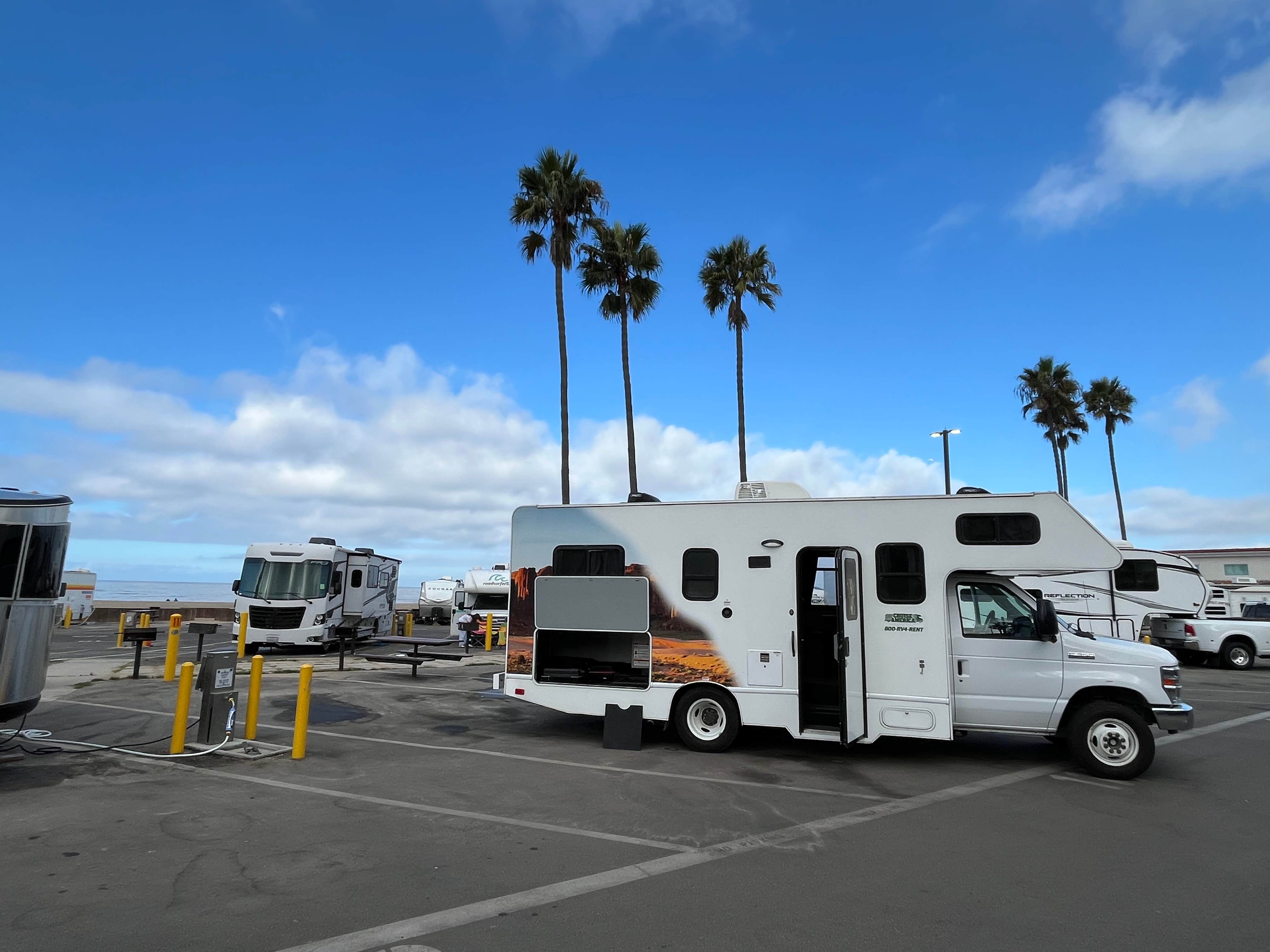 Anna X.'s photo of rv camping at Dockweiler Beach RV Park near Agoura Hills, CA