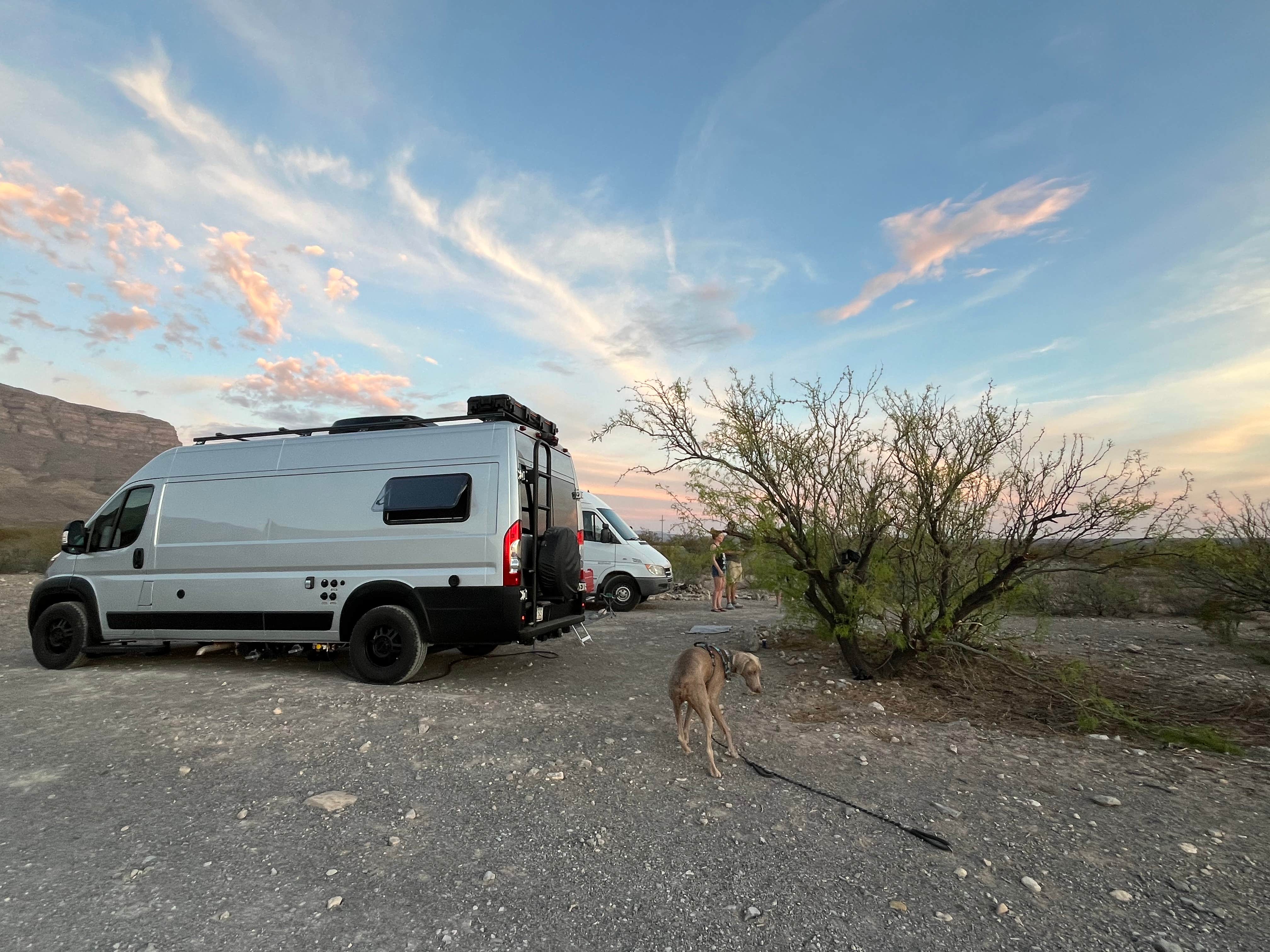 Julie F.'s photo of camping with pets at Dog Canyon near Alamogordo, NM
