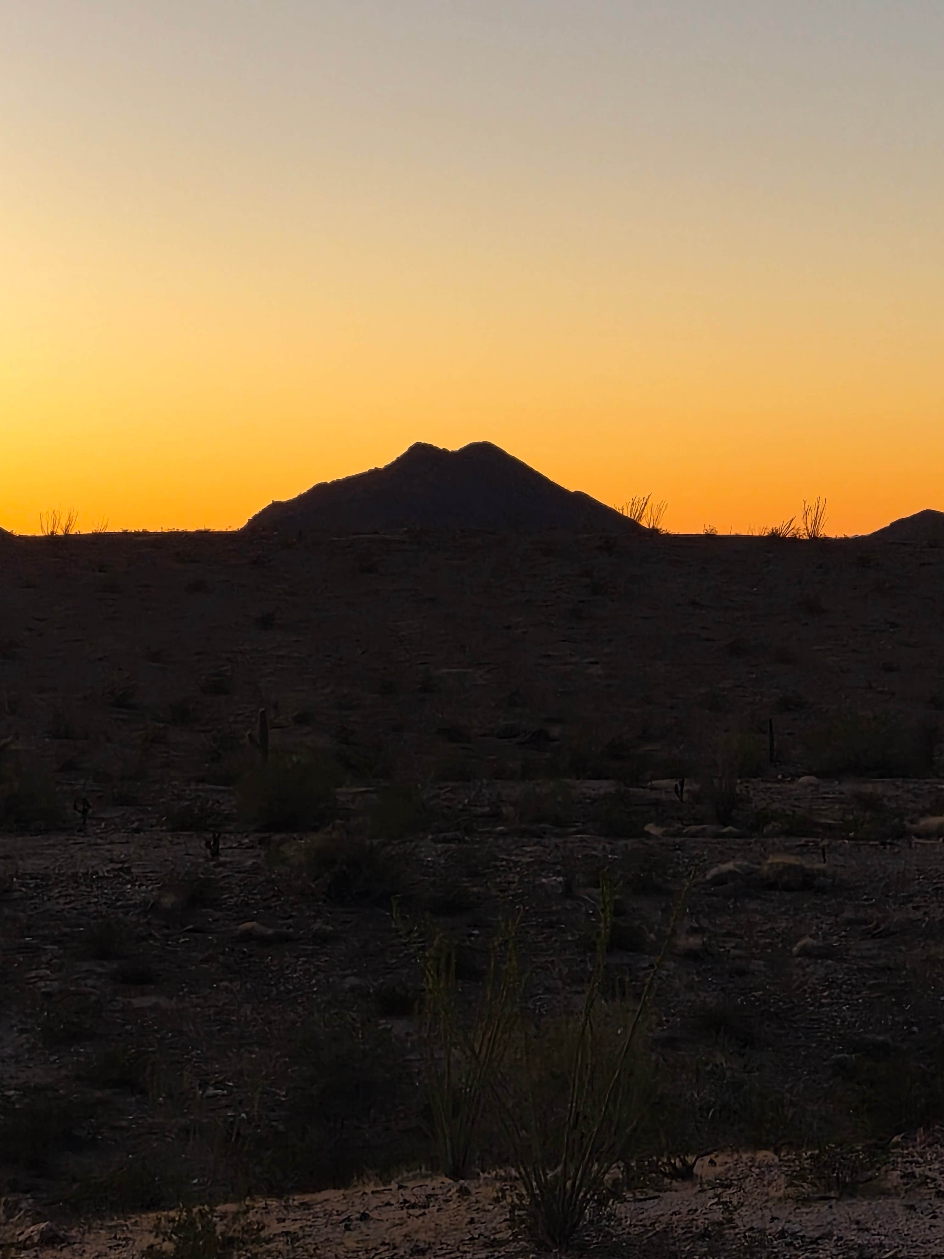Jill S.'s photo of a dispersed camping area at Dome Rock Road BLM Dispersed Camping Area near Palo Verde, CA