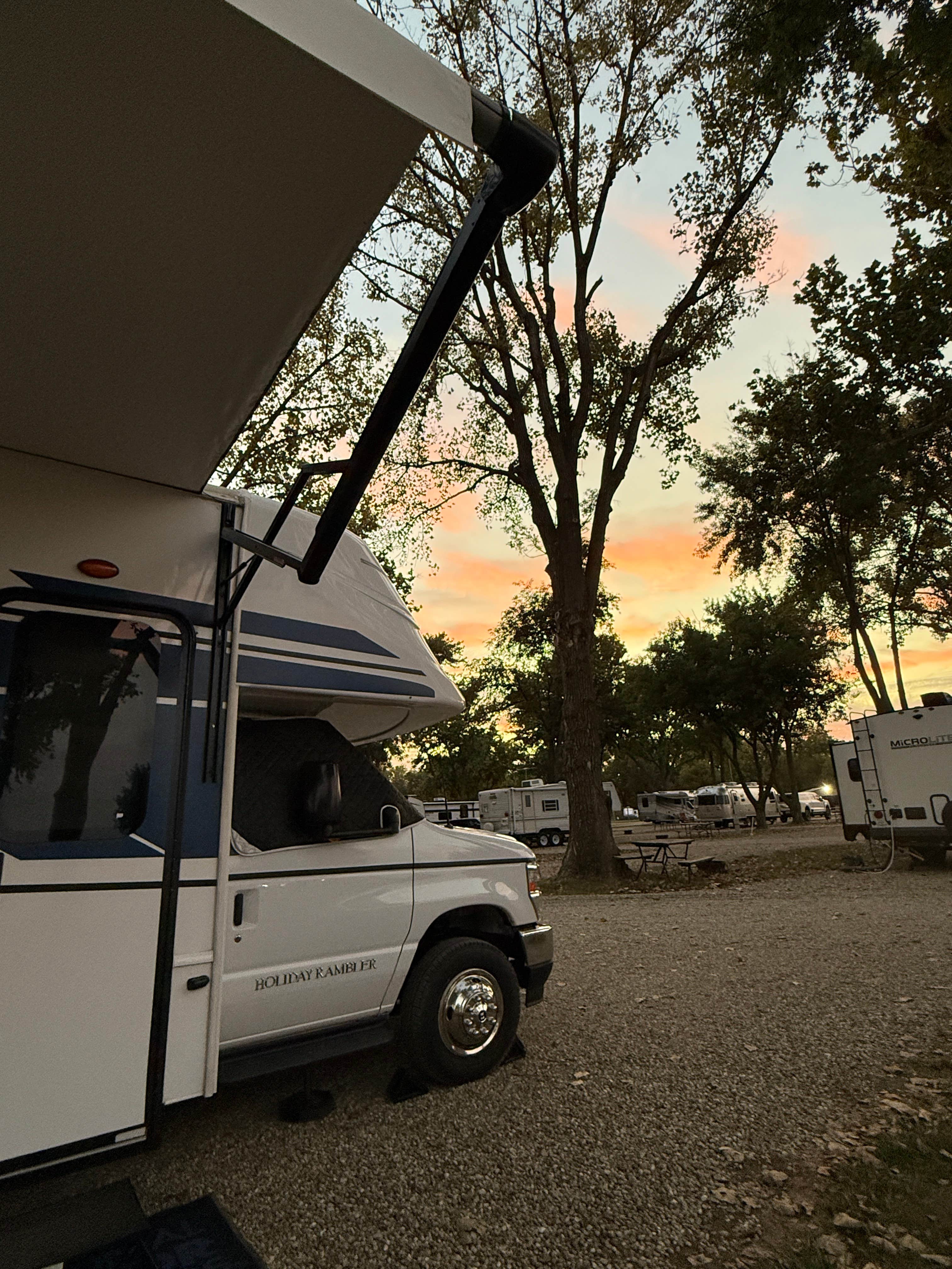 Jessica T.'s photo of rv camping at The Double J Campground and RV Park near Chandlerville, IL