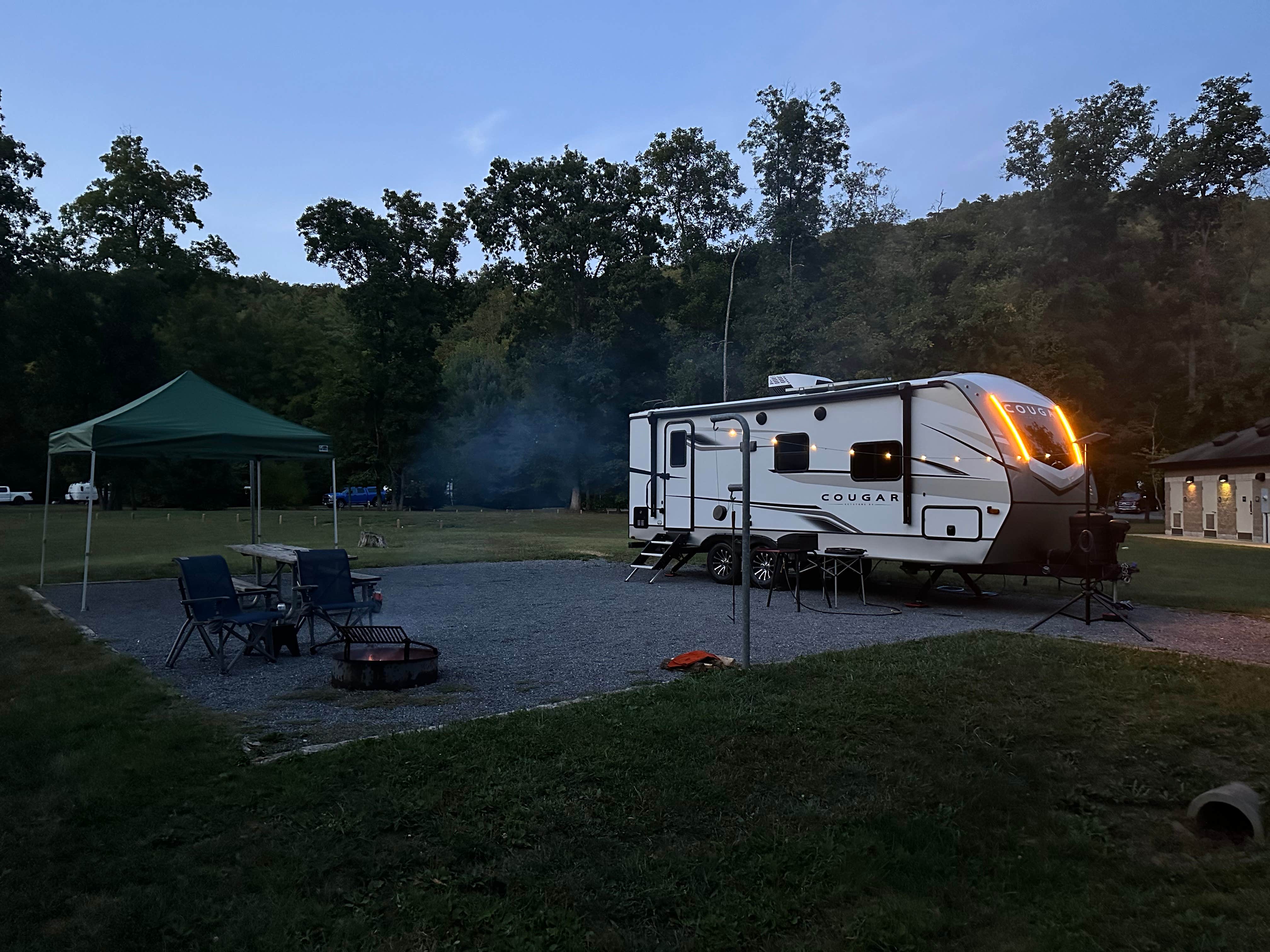 Jeremy W.'s photo of rv camping at Douthat State Park Campground near Goshen, VA