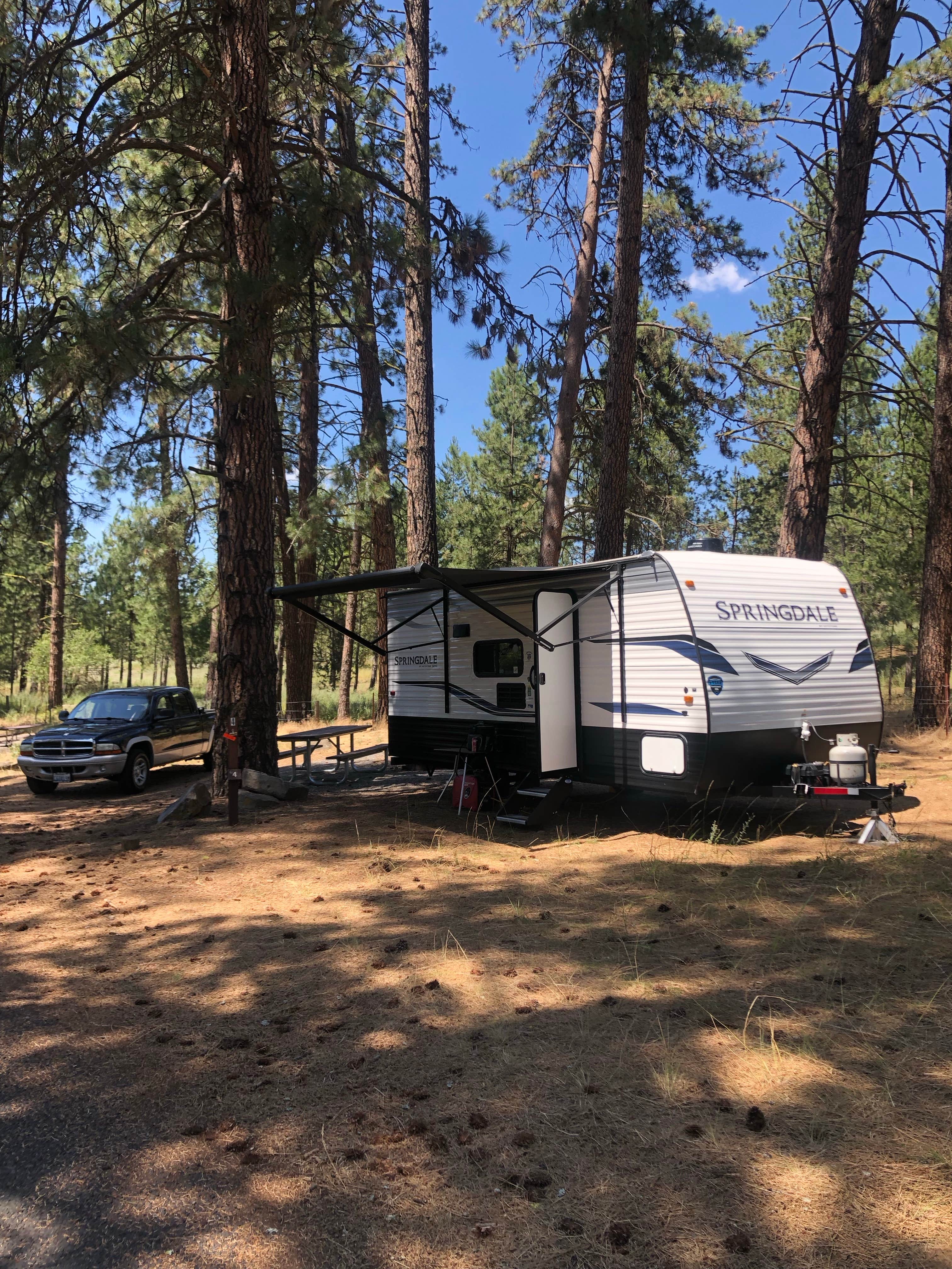 Camper-submitted photo at Dragoon Creek Campground near Spokane Valley, WA