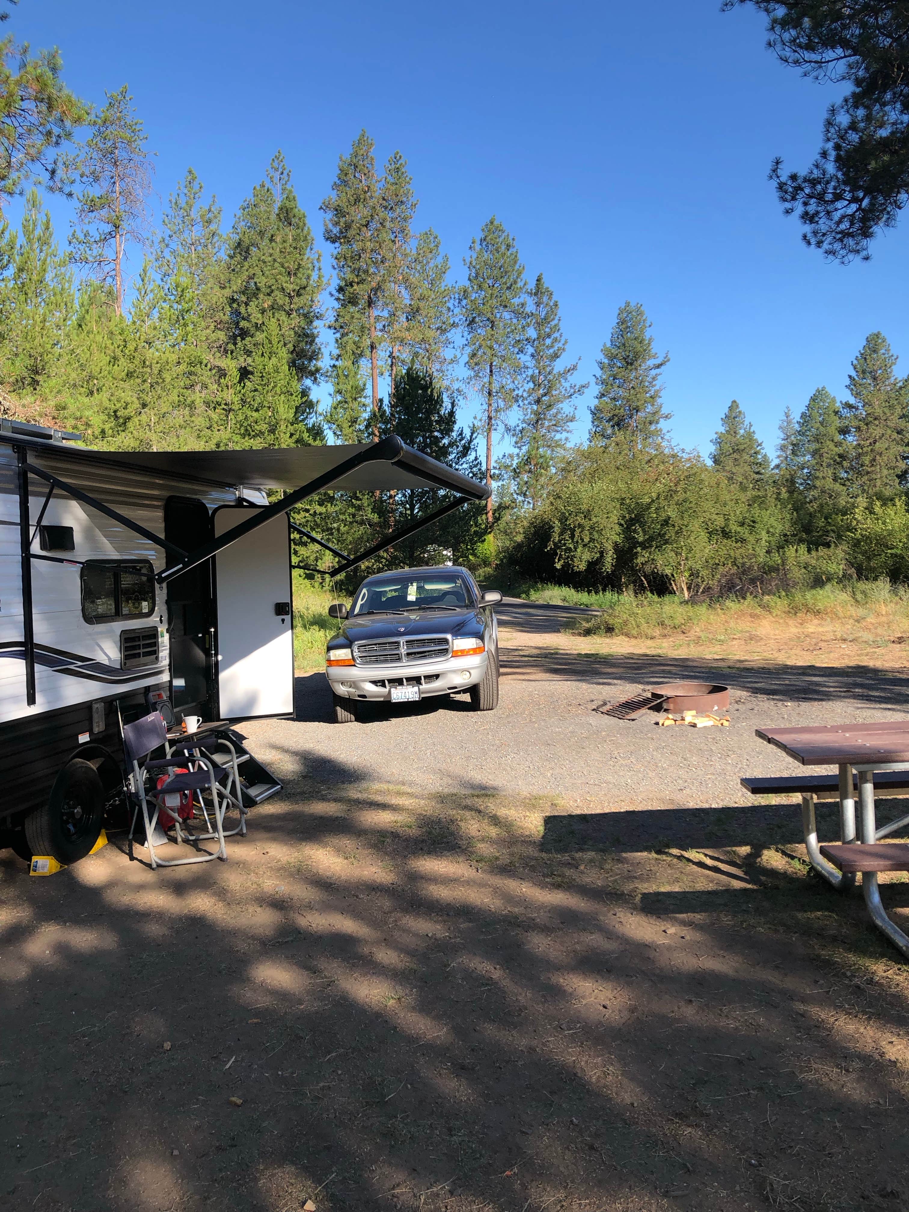 Camper-submitted photo at Dragoon Creek Campground near Spokane Valley, WA