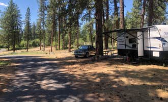 Camping near North Fork Chewelah Creek: Dragoon Creek Campground, Chattaroy, Washington