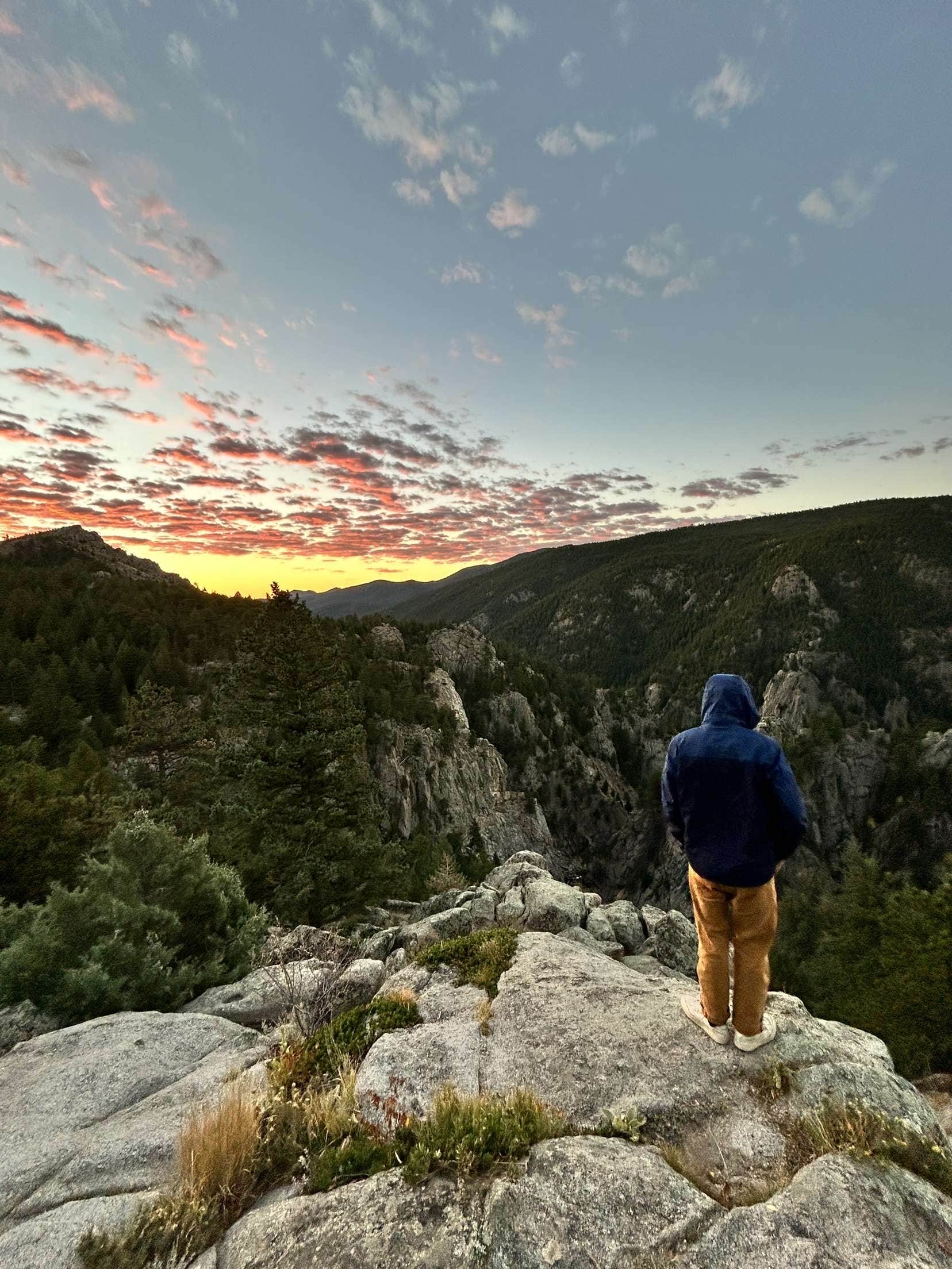 Sawyer S.'s photo of a dispersed camping area at Dream Canyon Campsites - Dispersed Camping near Black Hawk, CO