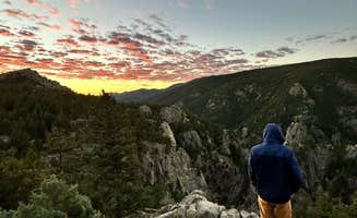 Sawyer S.'s photo of a dispersed camping area at Dream Canyon Campsites - Dispersed Camping near Wheat Ridge, CO