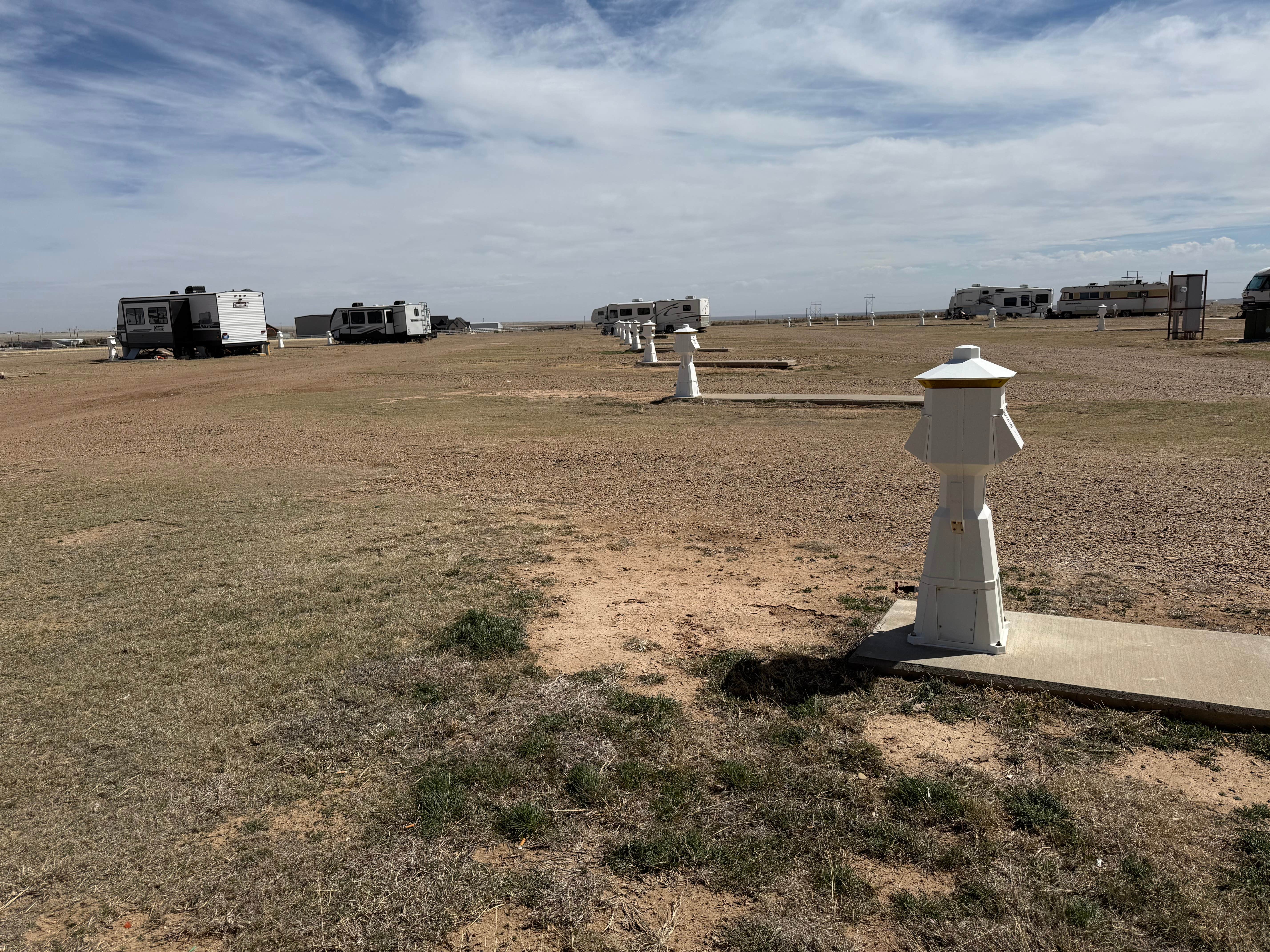 Camper-submitted photo at Dumas RV Resort near Hartley, TX