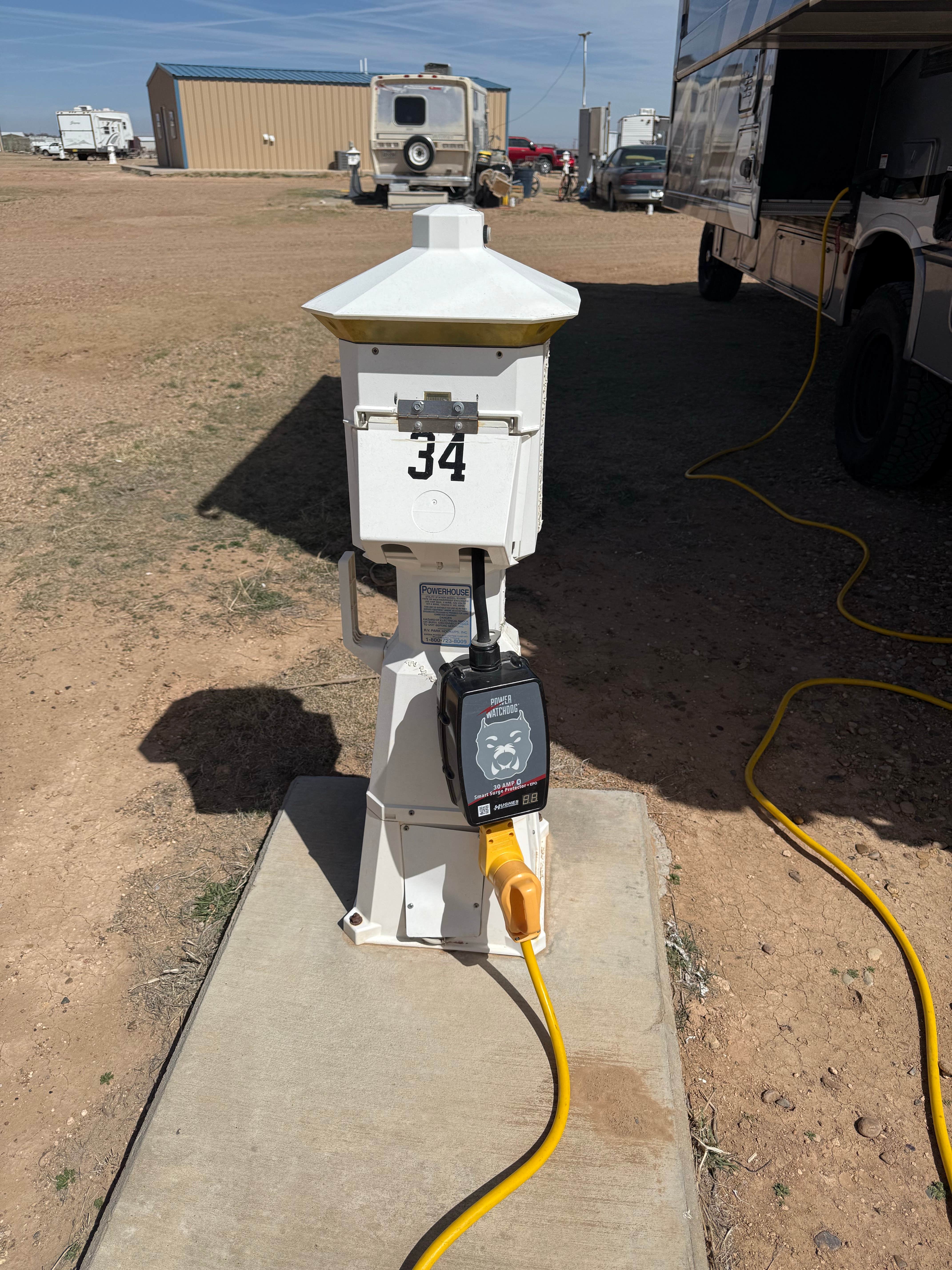 Camper-submitted photo at Dumas RV Resort near Hartley, TX