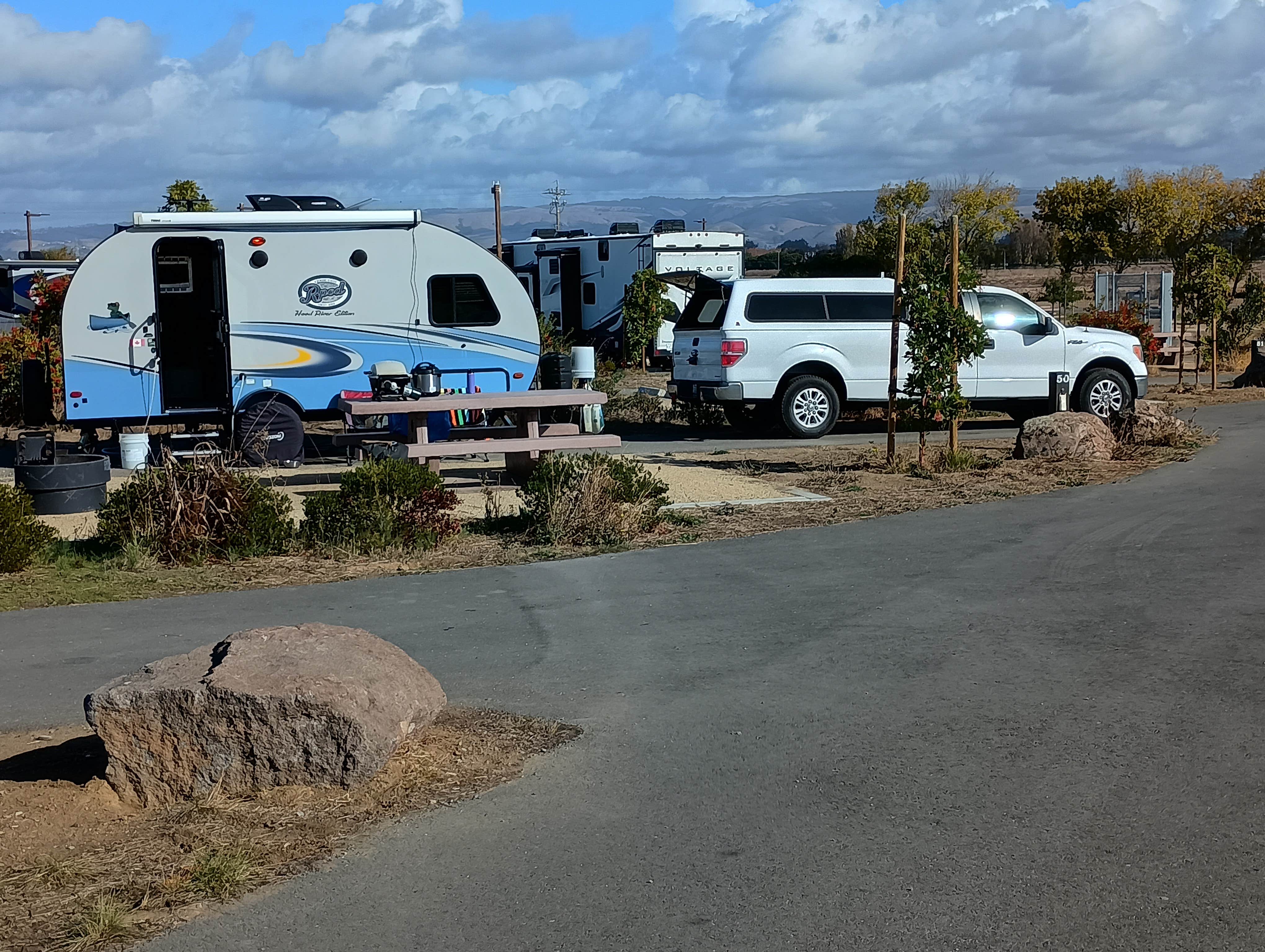 Camper submitted image from Dumbarton Quarry Campground on the Bay - 1