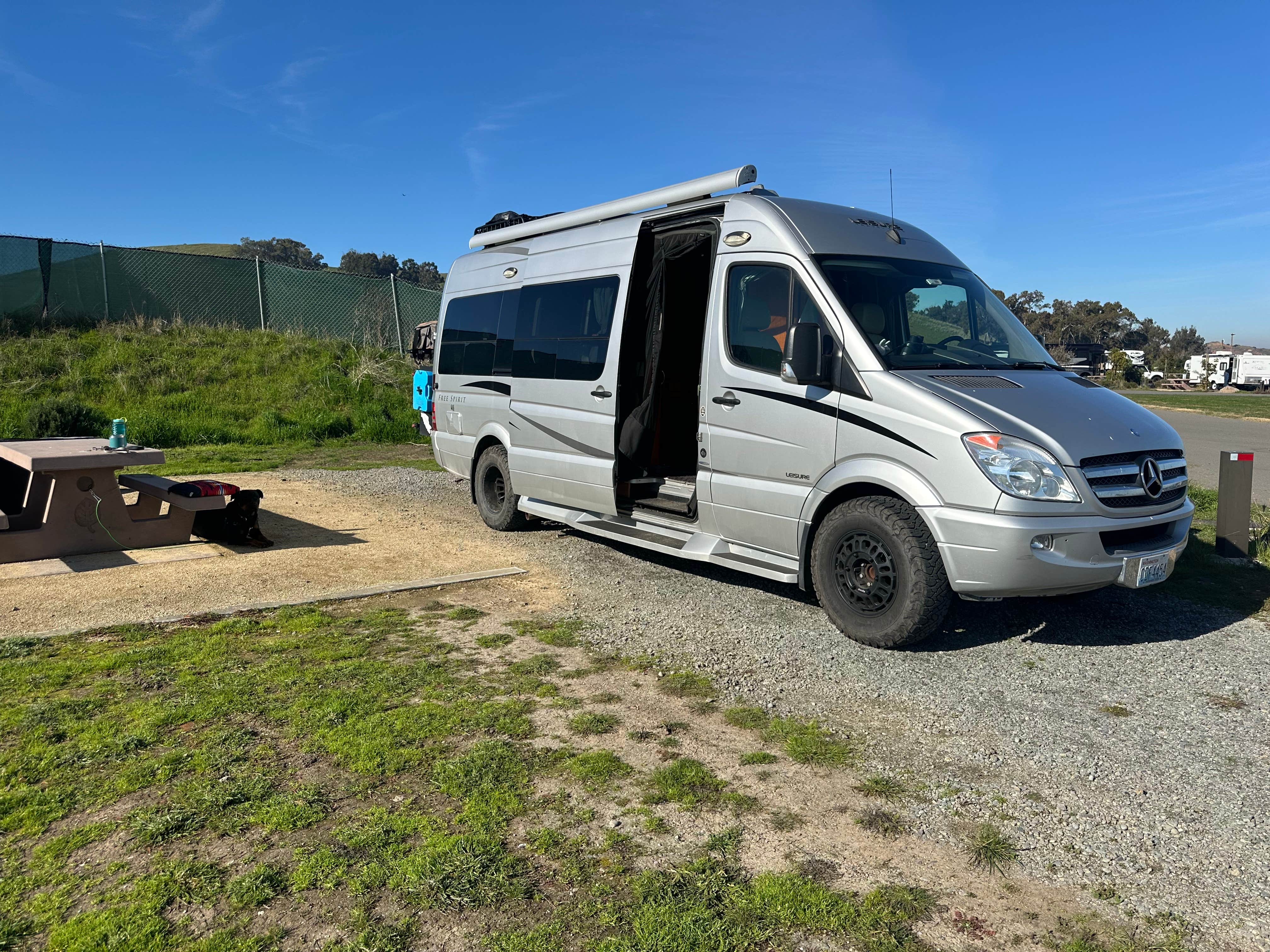 Teresa A.'s photo of rv camping at Dumbarton Quarry Campground on the Bay near San Leandro, CA