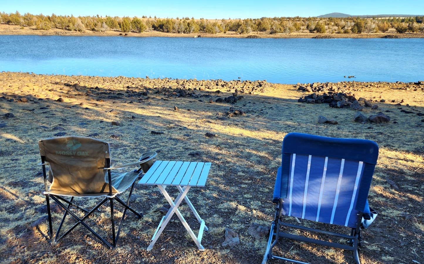 Fred S.'s photo of a dispersed camping area at Duncan Reservoir Campground near Fremont-Winema National Forest