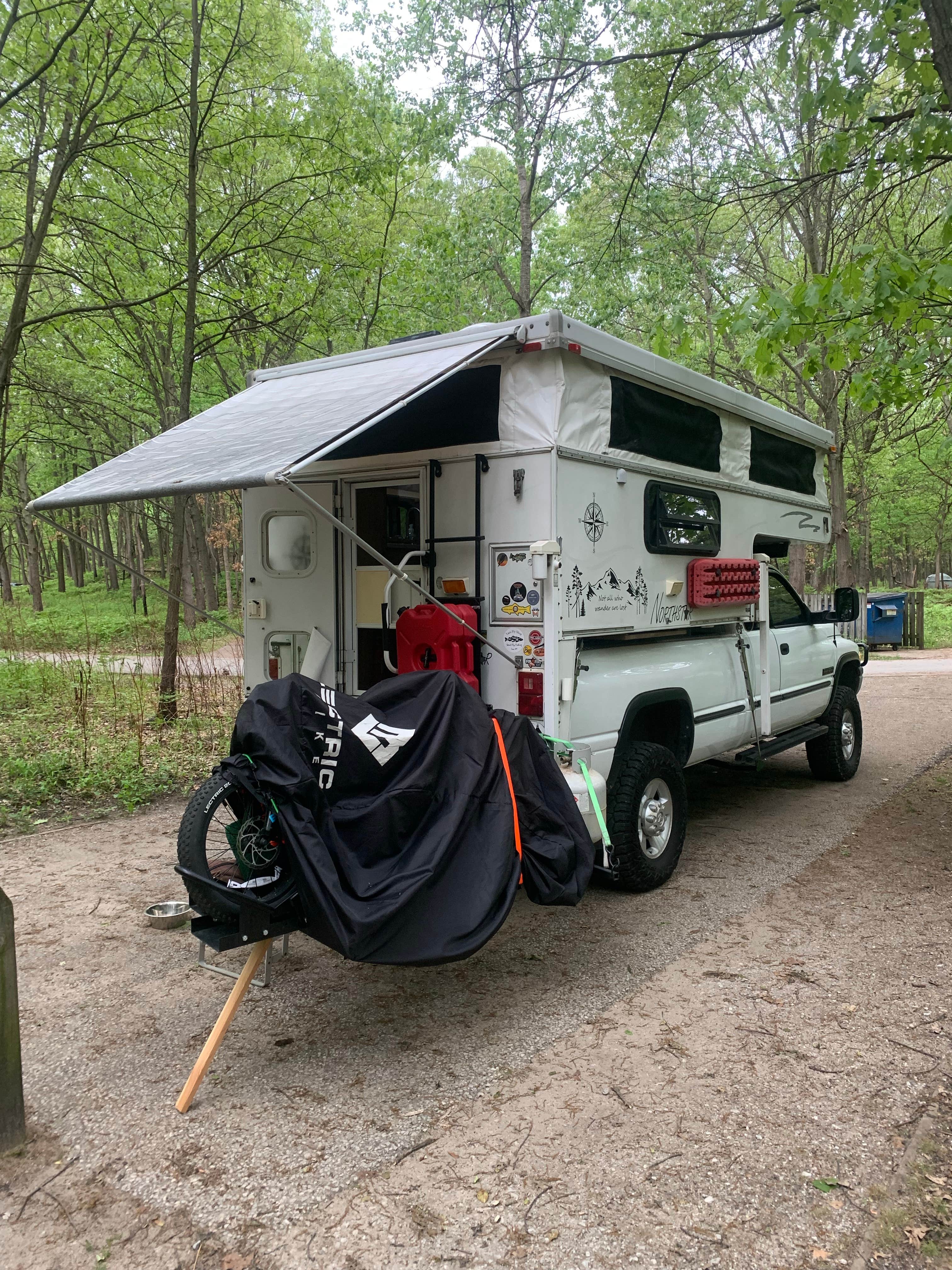 Siegfried M.'s photo of rv camping at Dunewood Campground — Indiana Dunes National Park near Beverly Shores, IN