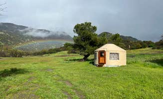Spencer B.'s photo of tent camping at Dunlap canyon retreat near Auberry, CA