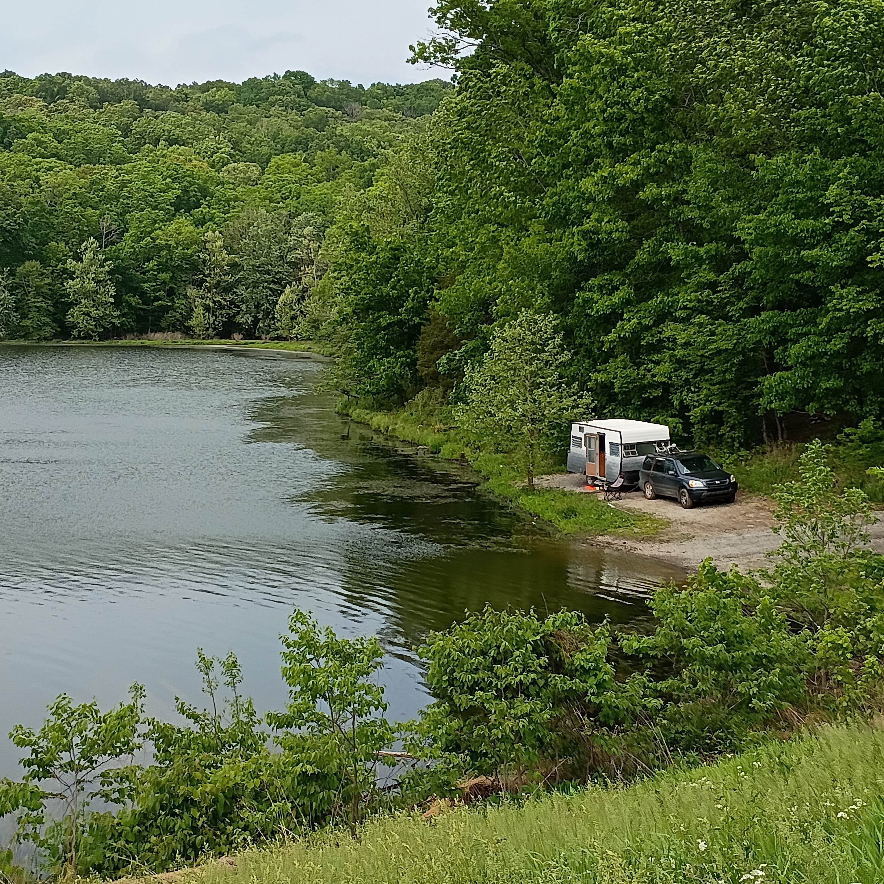 Camper-submitted photo at Dutchman Lake Camp near Mason, IL