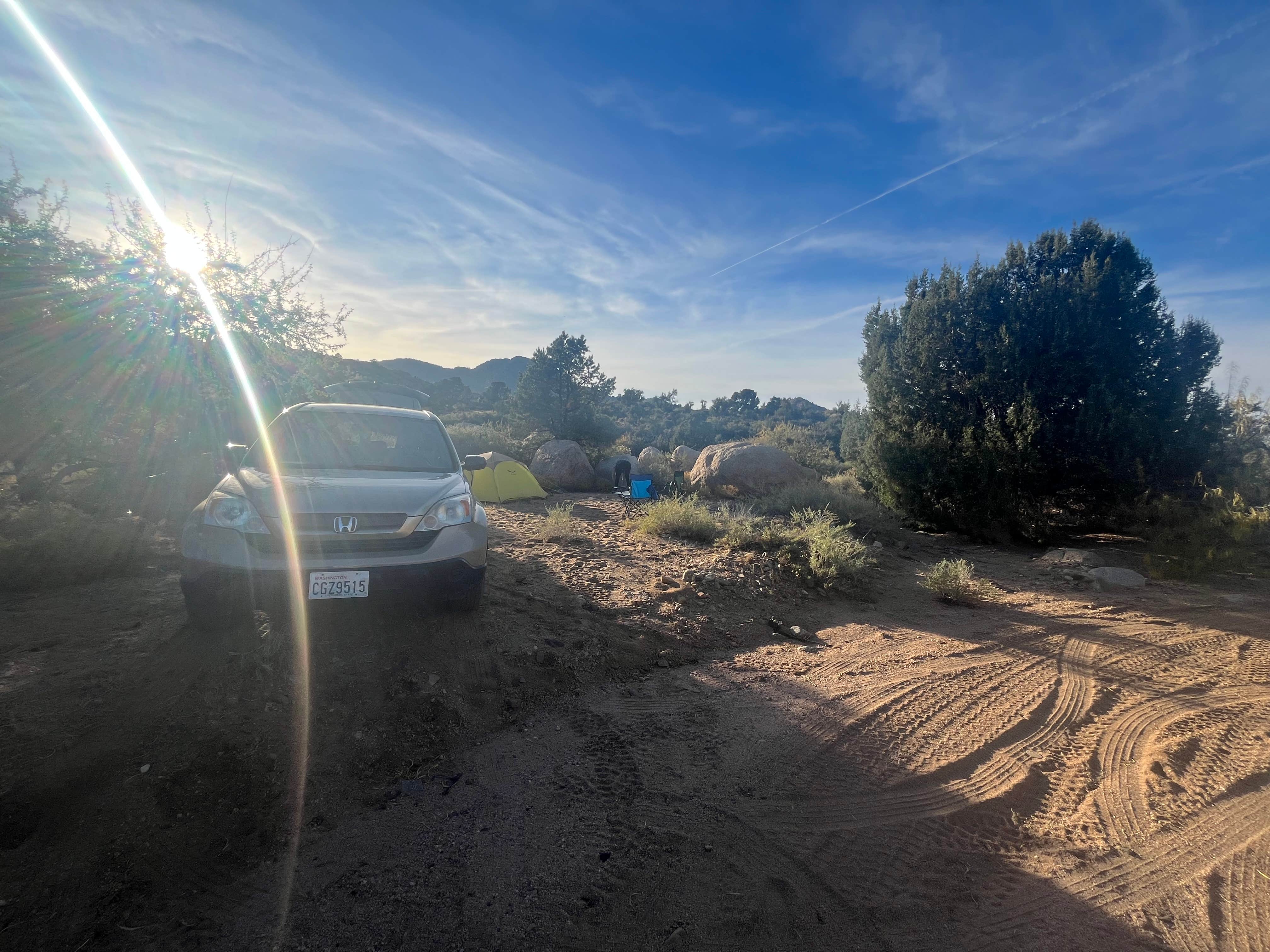 Philipp S.'s photo of a dispersed camping area at DW Ranch Road near Kingman, AZ