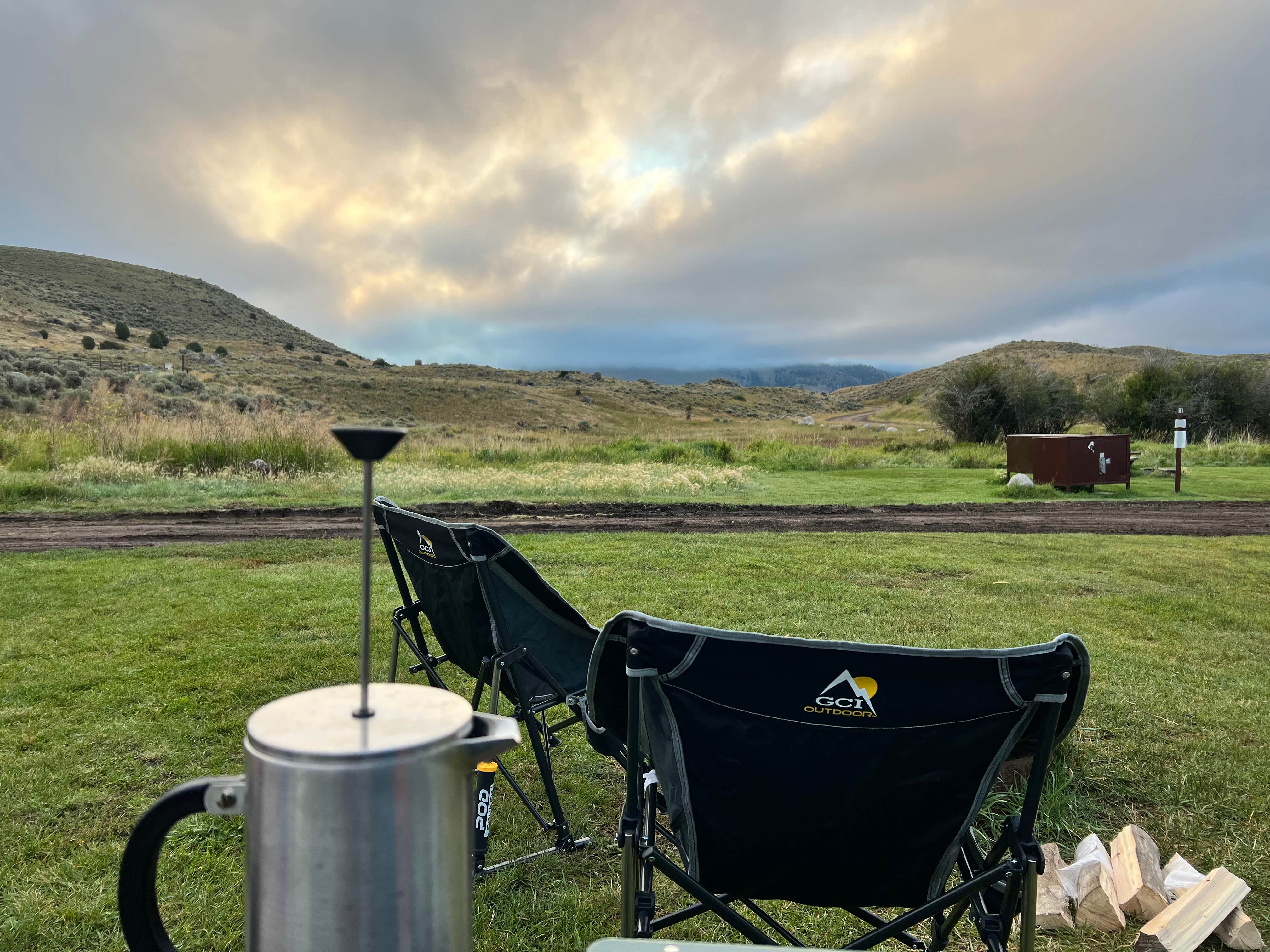 Camper-submitted photo at Eagle Creek Campground near Yellowstone National Park
