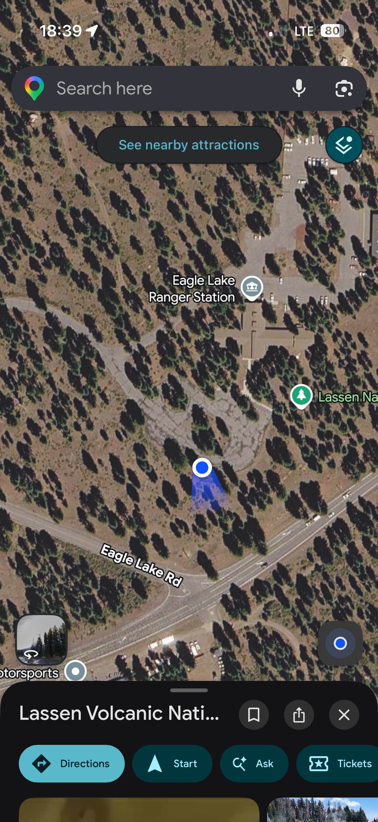 Camper-submitted photo at Eagle Lake Ranger Station/Lassen NF near Twain, CA
