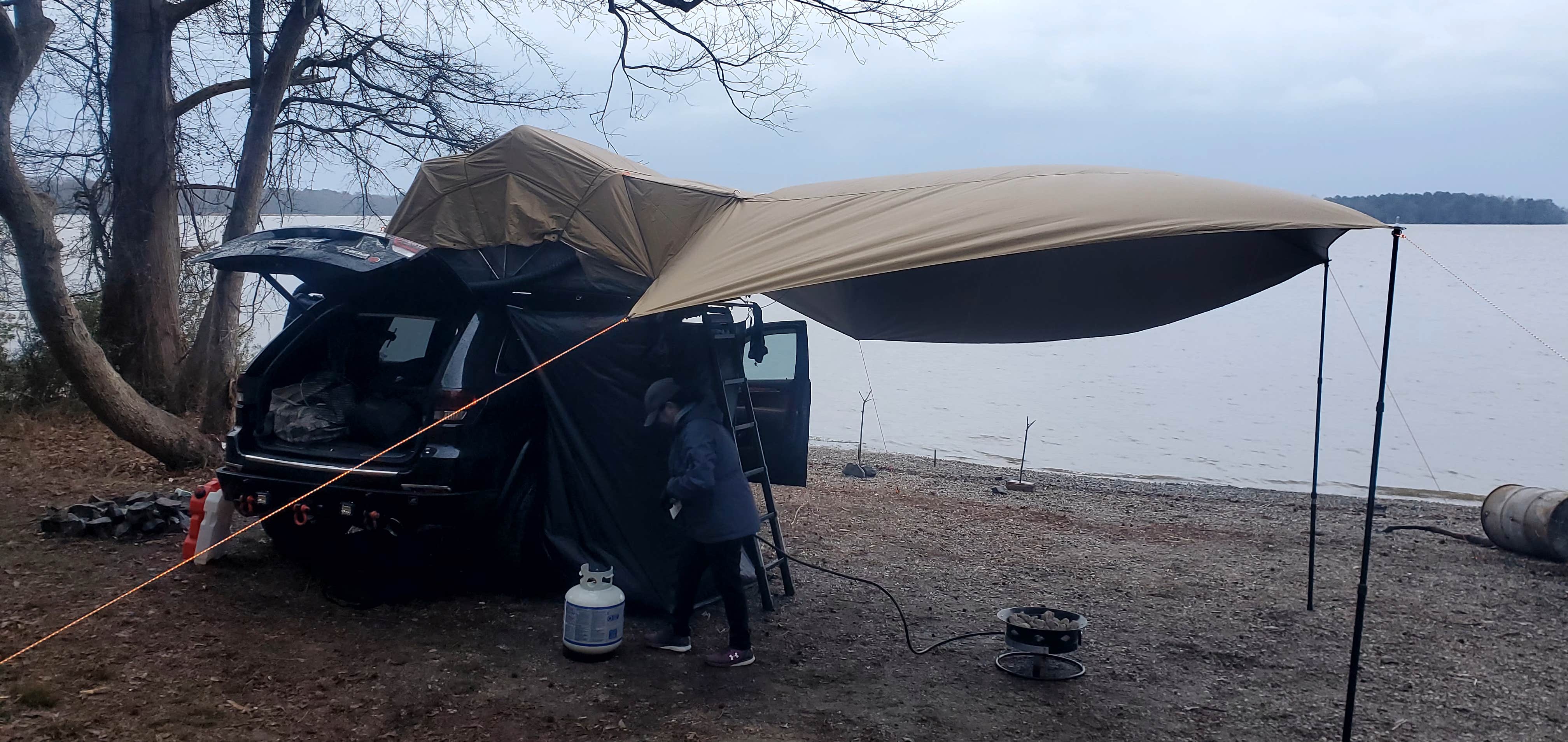 Camper-submitted photo at Eagle Nest Lookout near Jamestown, VA