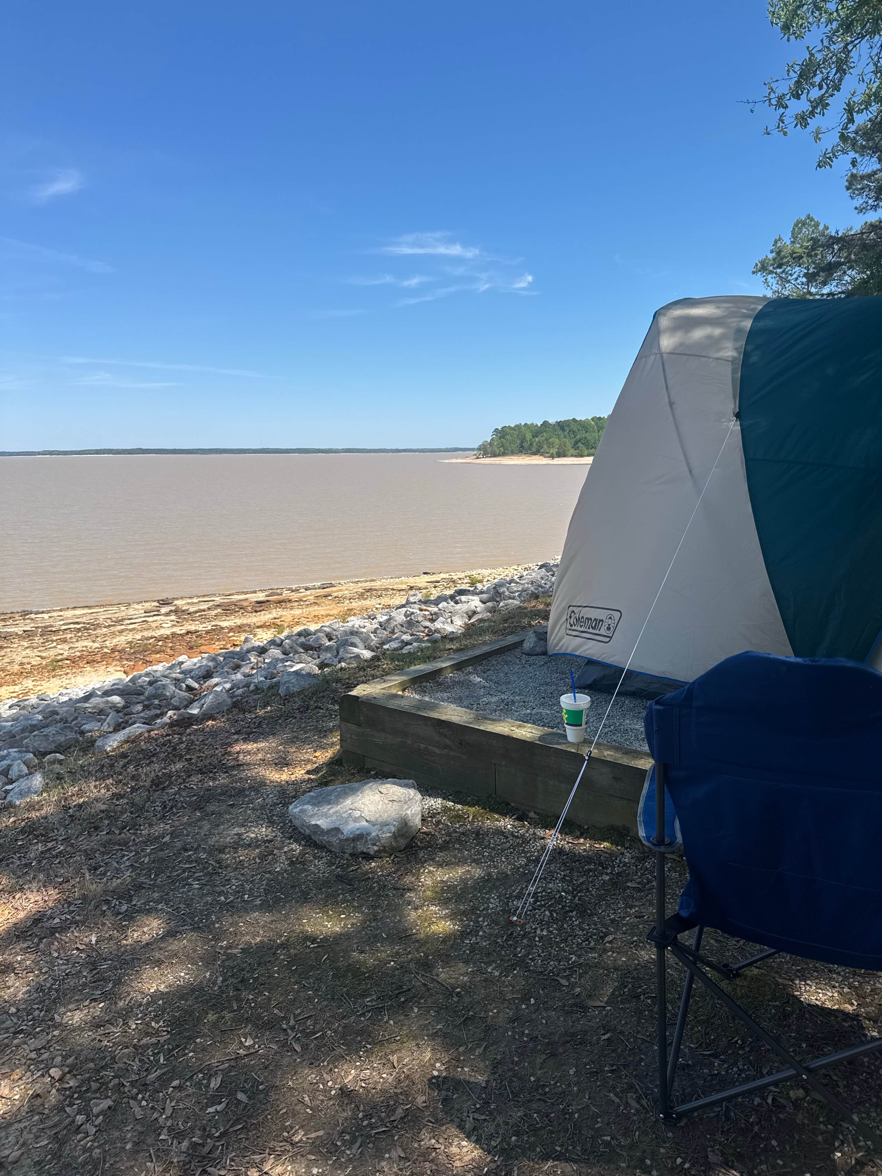 Camper-submitted photo at Eagle Point Primitive Campground near Holcomb, MS