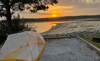 L F.'s photo of tent camping at Eagle Point Primitive Campground in Mississippi