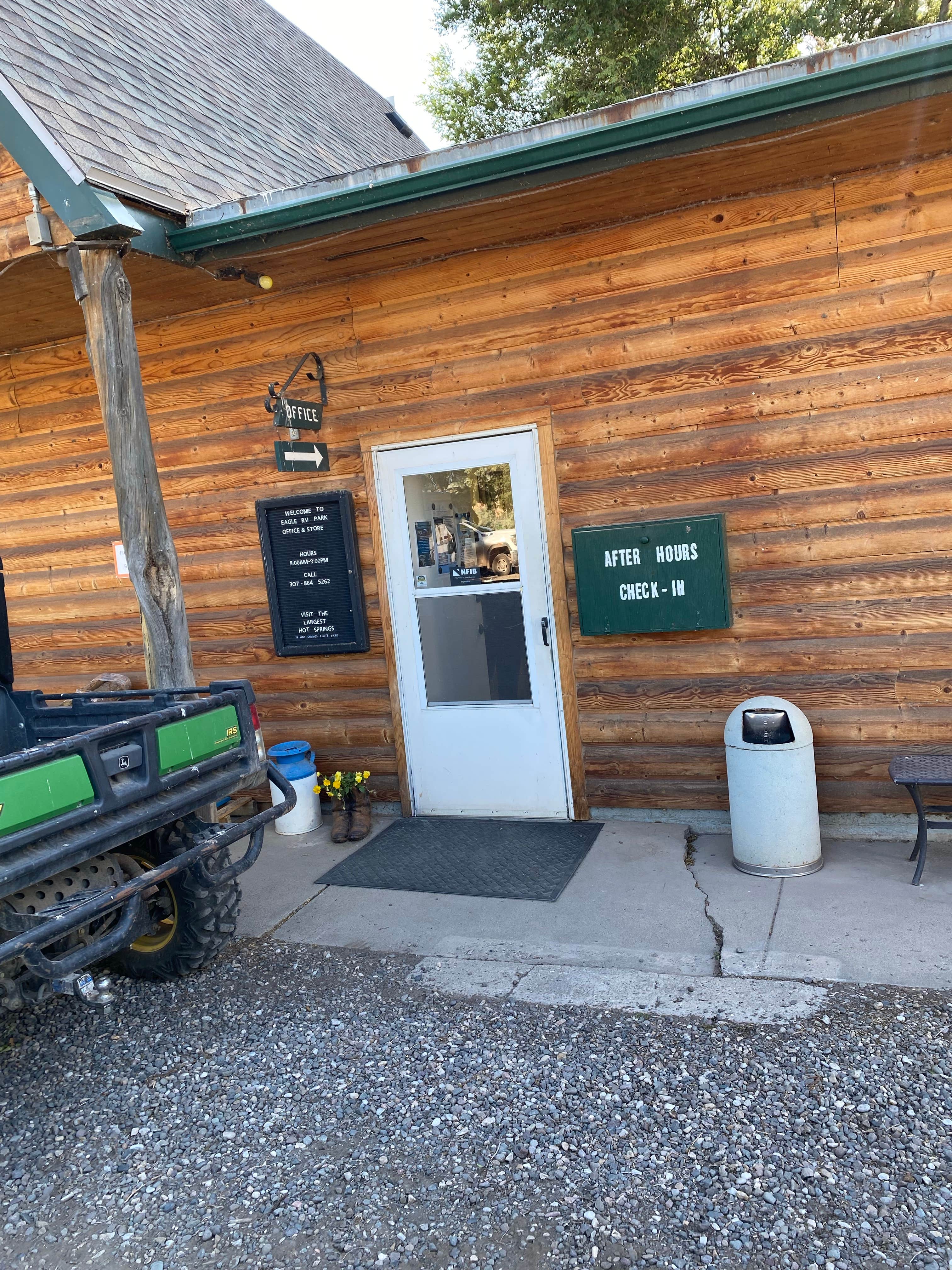 Camper-submitted photo at Eagle RV Park near Ten Sleep, WY