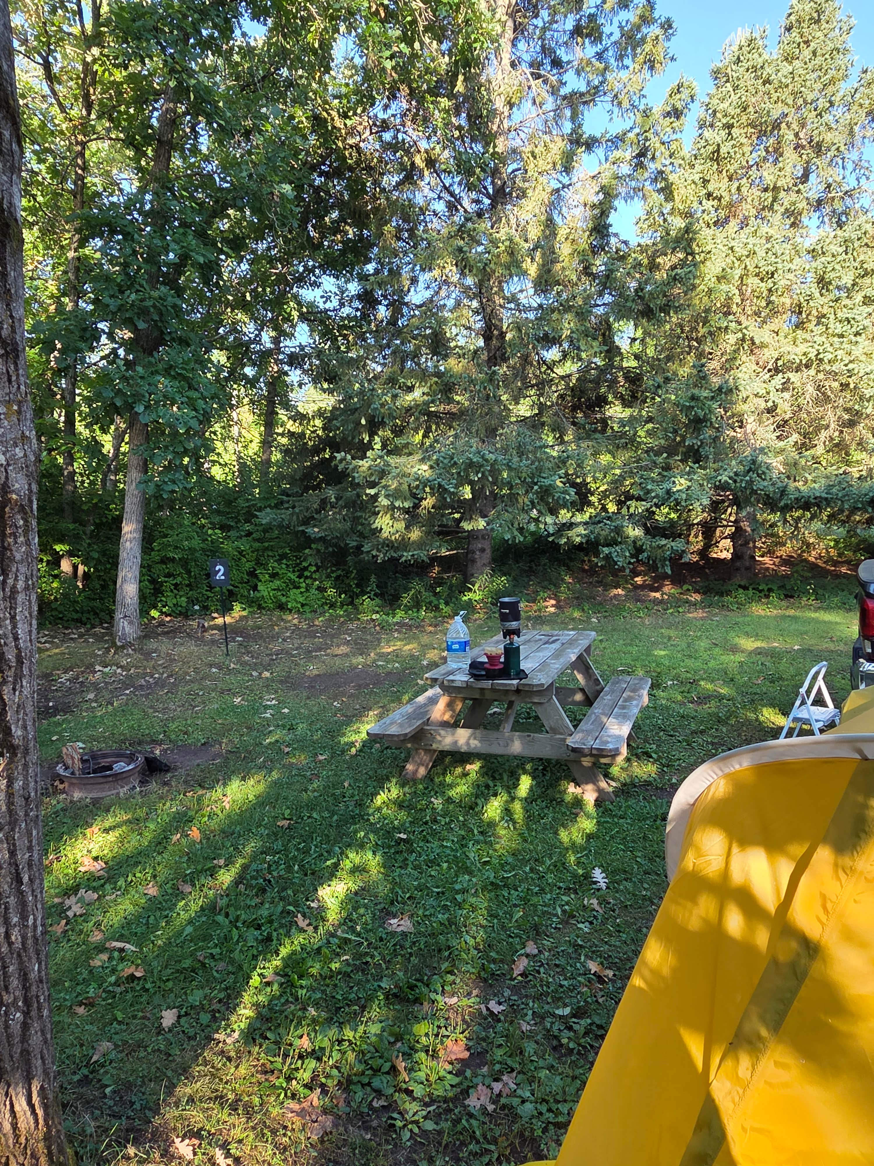 Camping near St Croix River Resort: Eagles Landing Campground, Danbury, Wisconsin