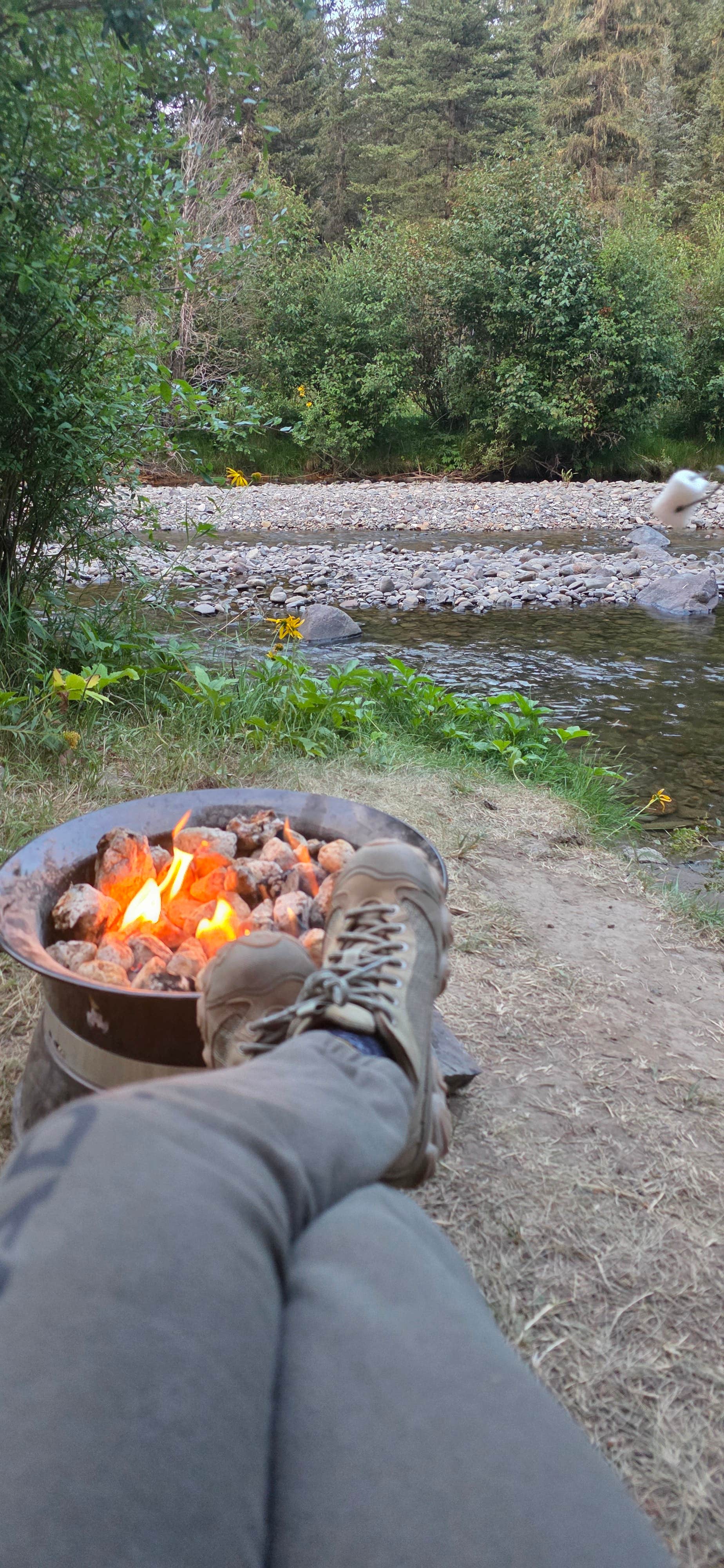 Camper-submitted photo at East Fork San Juan River, USFS Road 667 - Dispersed Camping near South Fork, CO