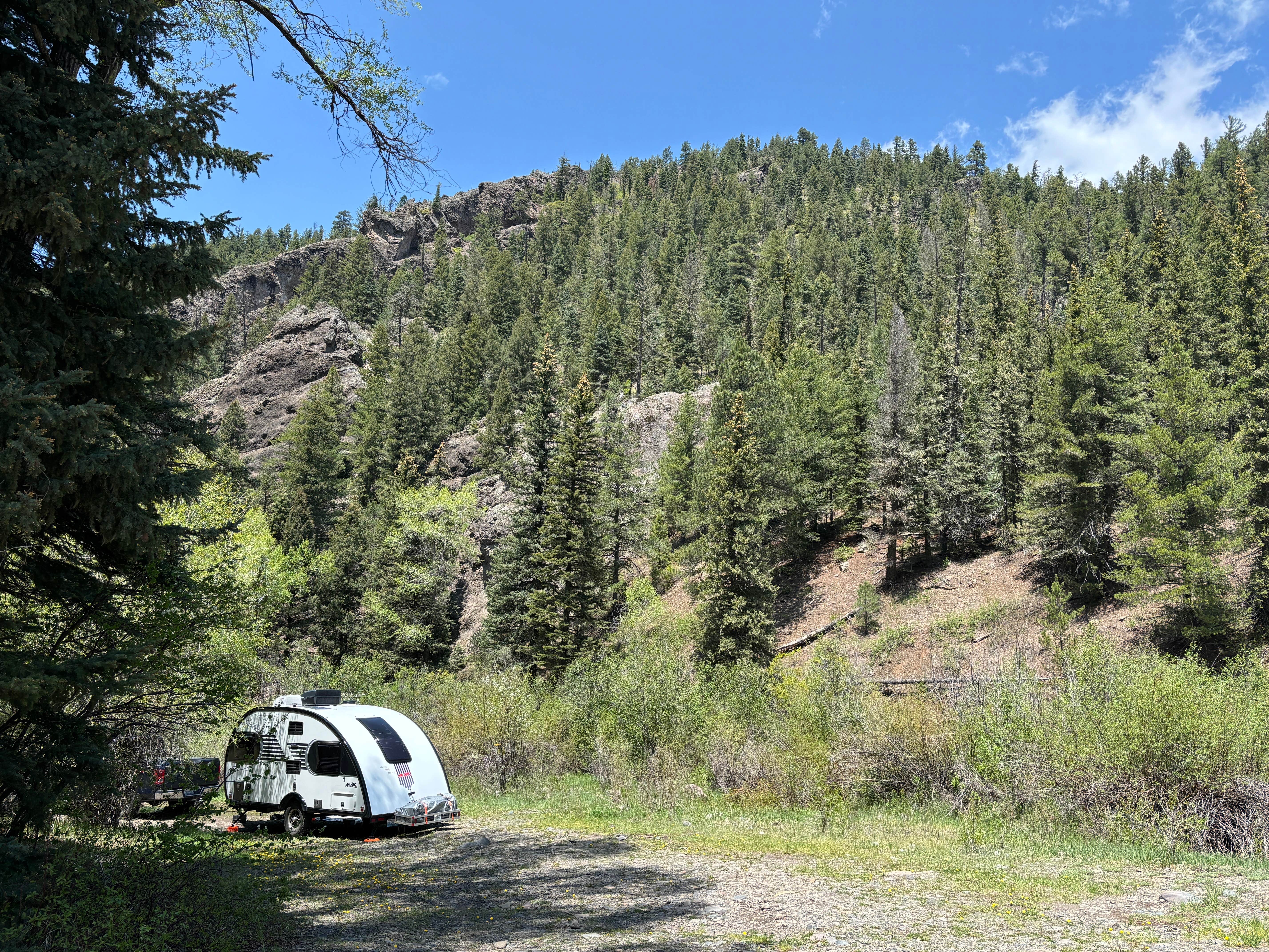 Camper submitted image from East Fork San Juan River, USFS Road 667 - Dispersed Camping - 1