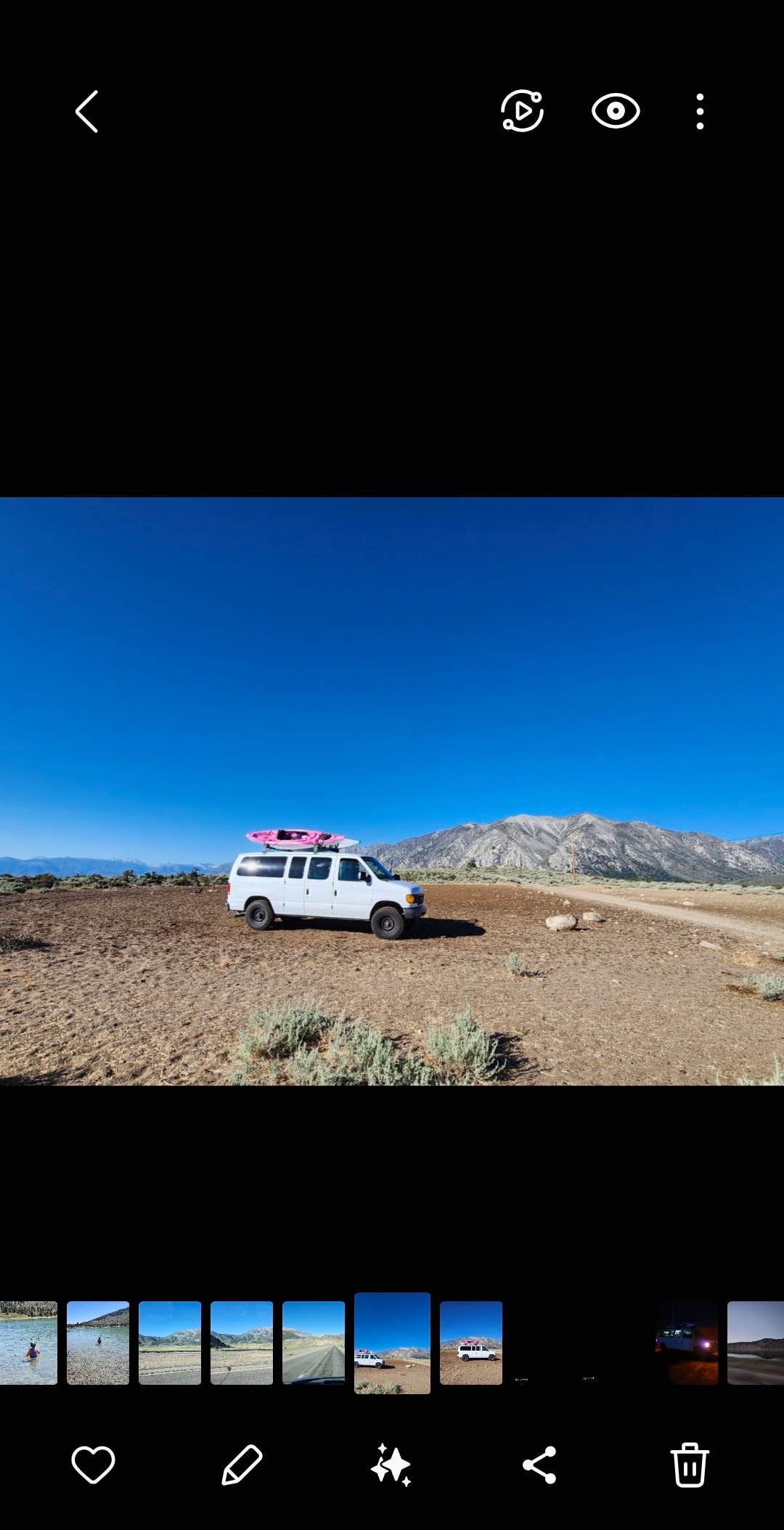 Camper-submitted photo at Eastern Sierra Flats Dispersed near Benton, CA