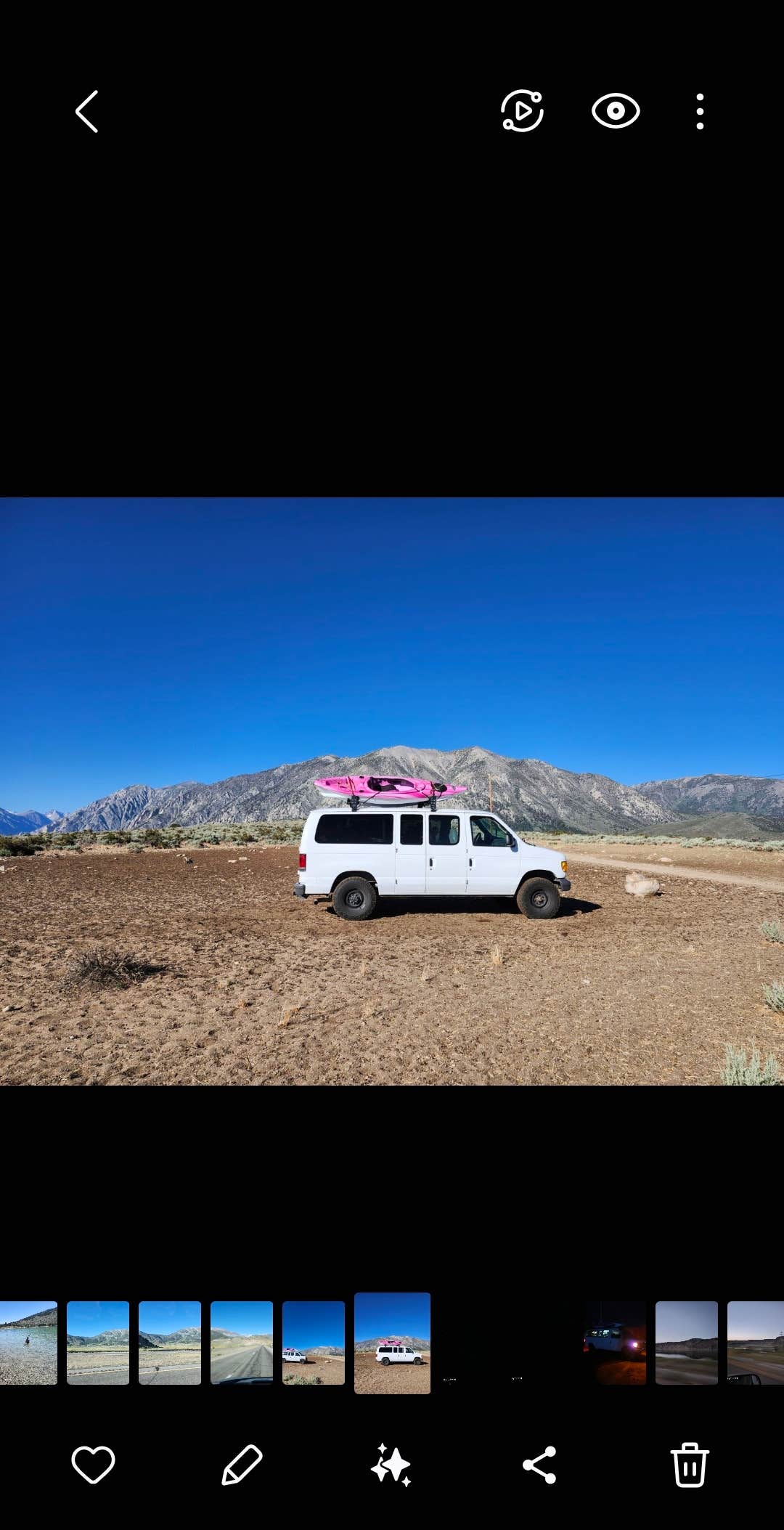 Camper-submitted photo at Eastern Sierra Flats Dispersed near Benton, CA