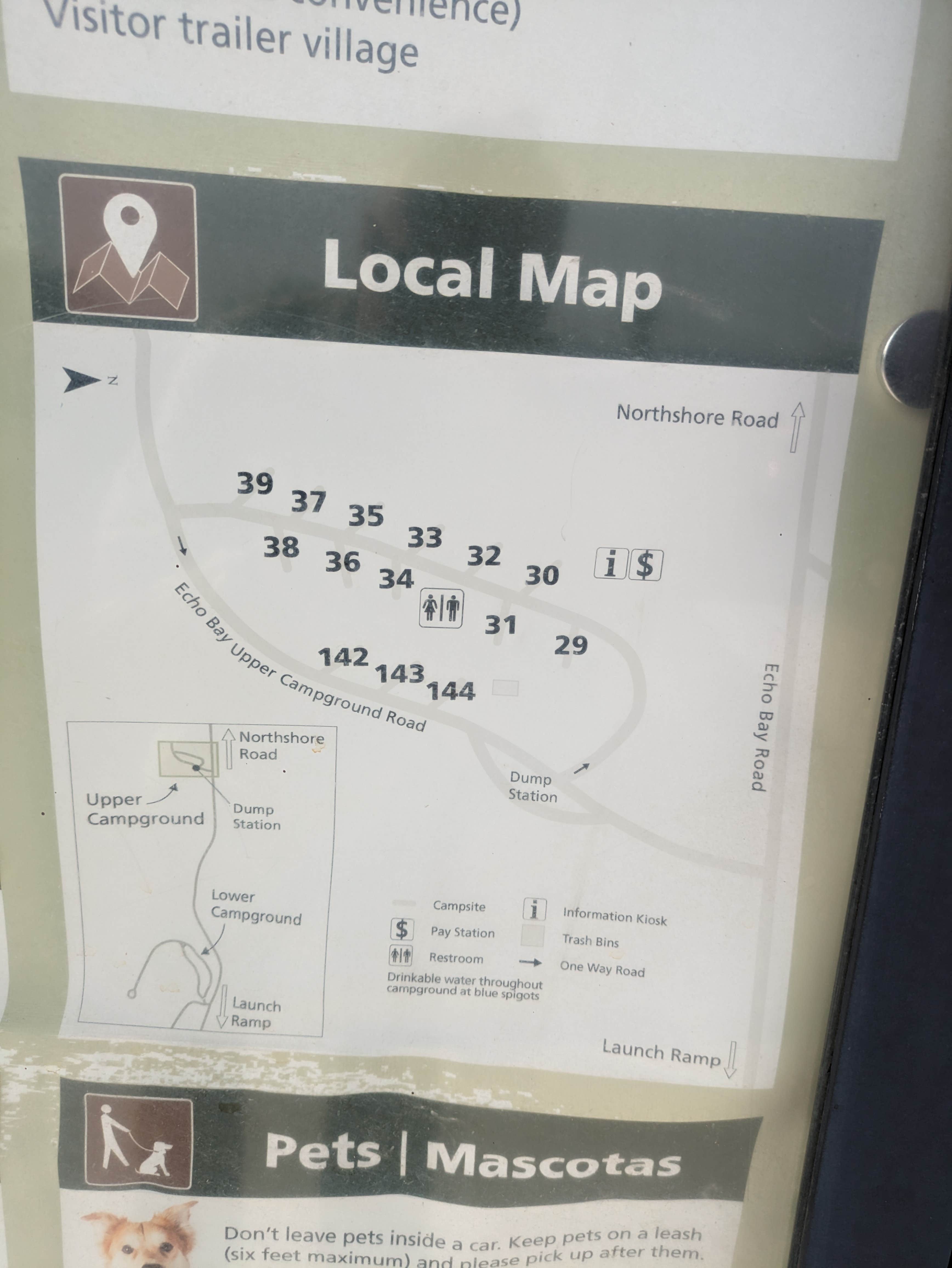 Greg L.'s photo of camping with pets at Echo Bay Upper Campground — Lake Mead National Recreation Area near Lake Mead National Recreation Area