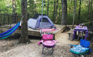 Denni G.'s photo at Timbuktu Campground — Echo Bluff State Park near Salem, MO