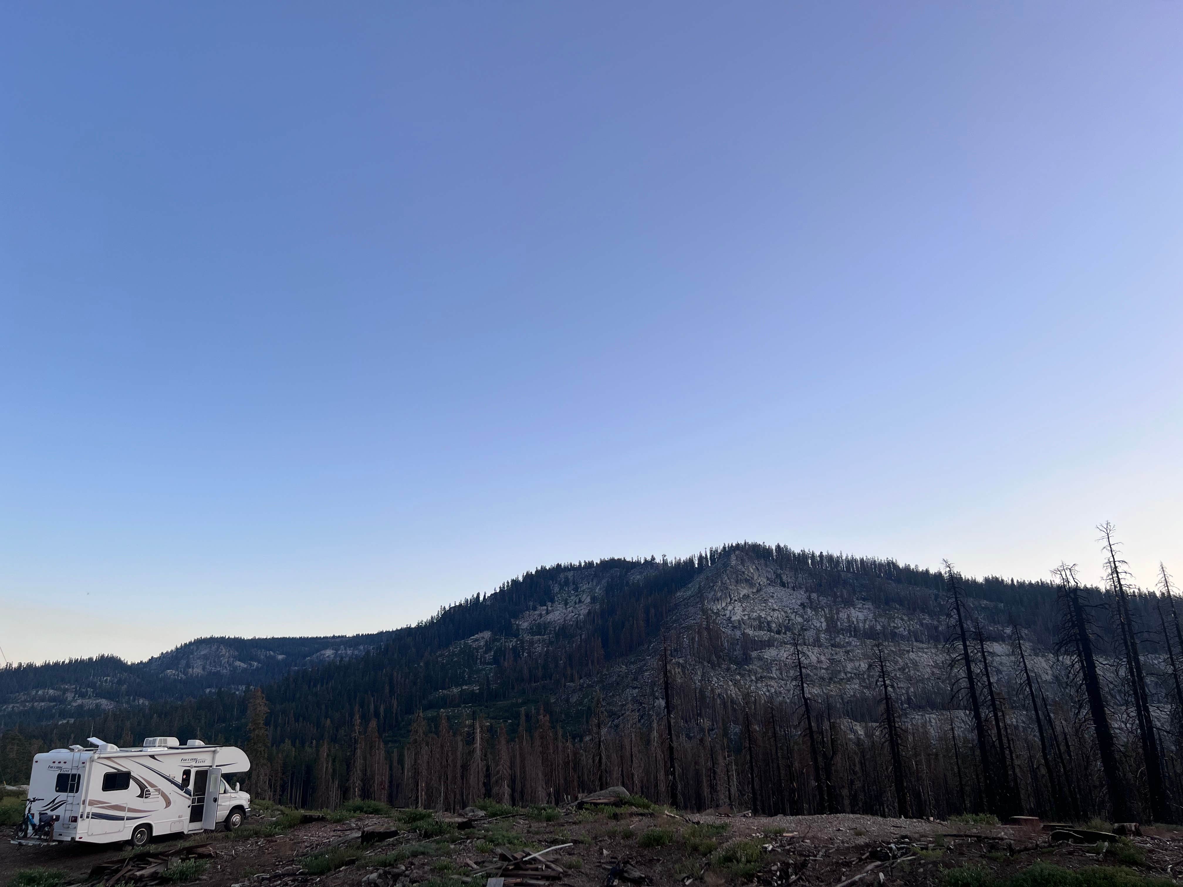 Camping near Mormon Emigrant Trail Dispersed Pull Off: Echo Summit Dispersed, Echo Lake, California