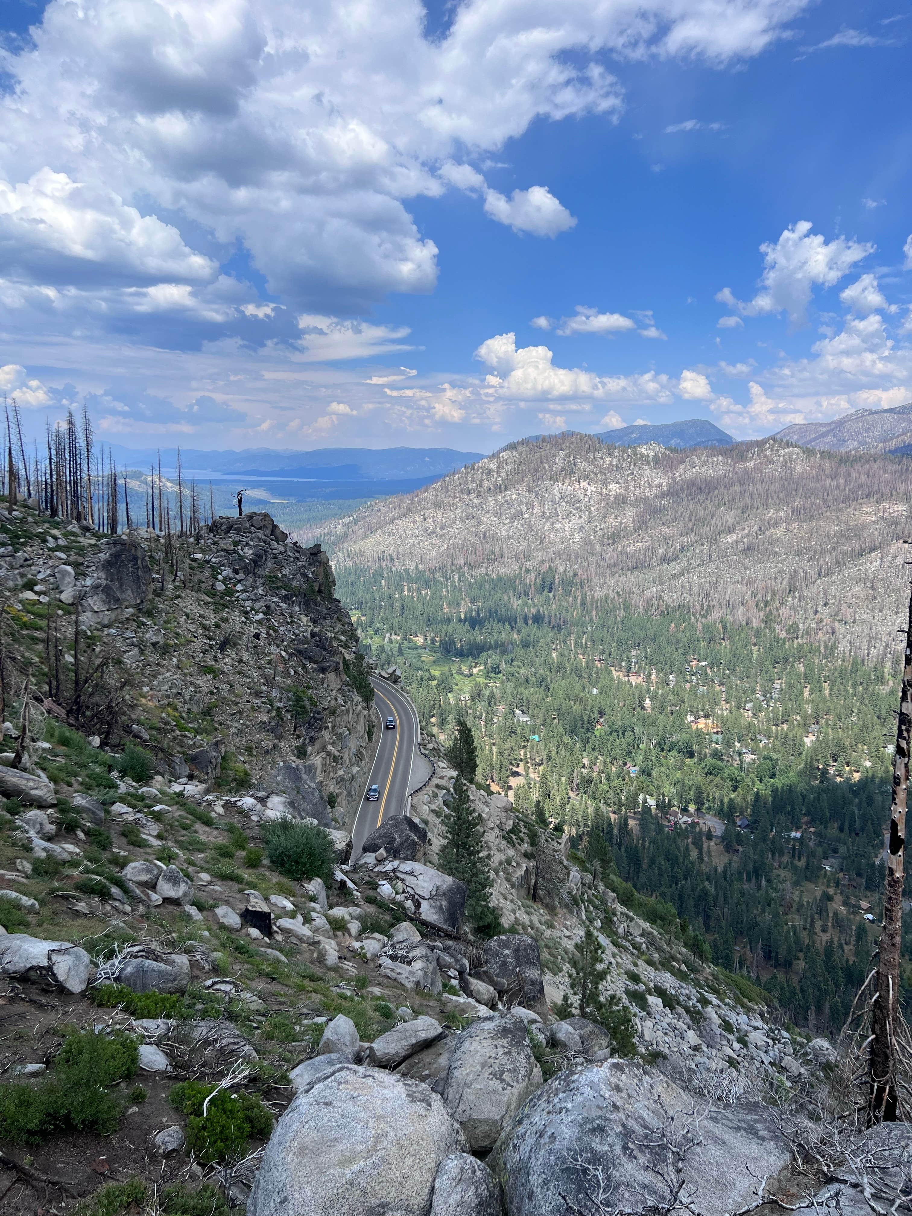 Chris V.'s photo of a dispersed camping area at Echo Summit Dispersed near Placerville, CA