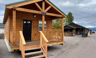 Meghan B.'s photo of a cabin at Edgewater RV Resort  & Motel near Dayton, MT