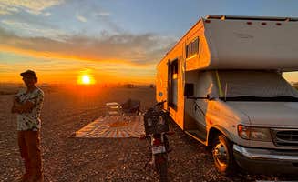 Ashlee G.'s photo of a dispersed camping area at Ehrenberg Dispersed Camping near Palo Verde, CA